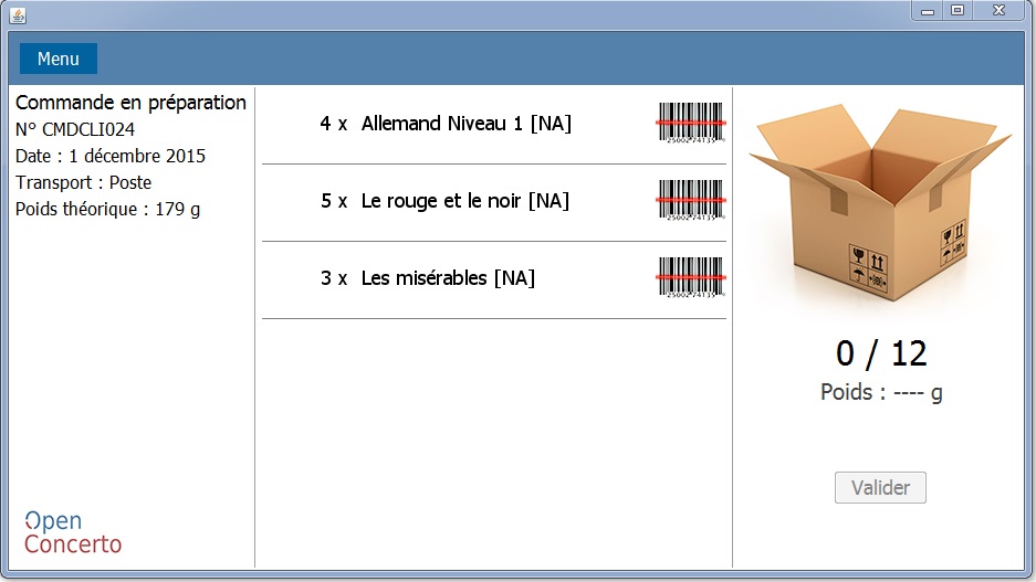 Meilleur logiciel gestion de stock : OpenConcerto
