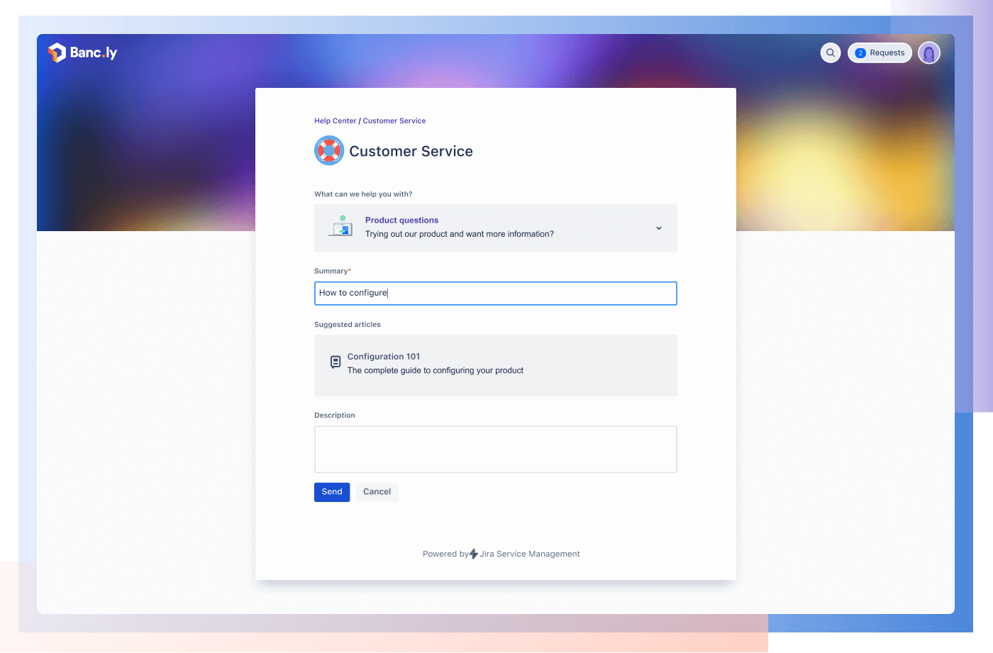 Portail client : Jira Service Management