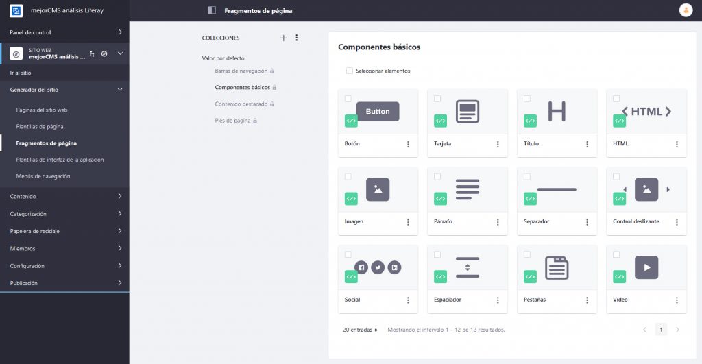 Portail client : Liferay