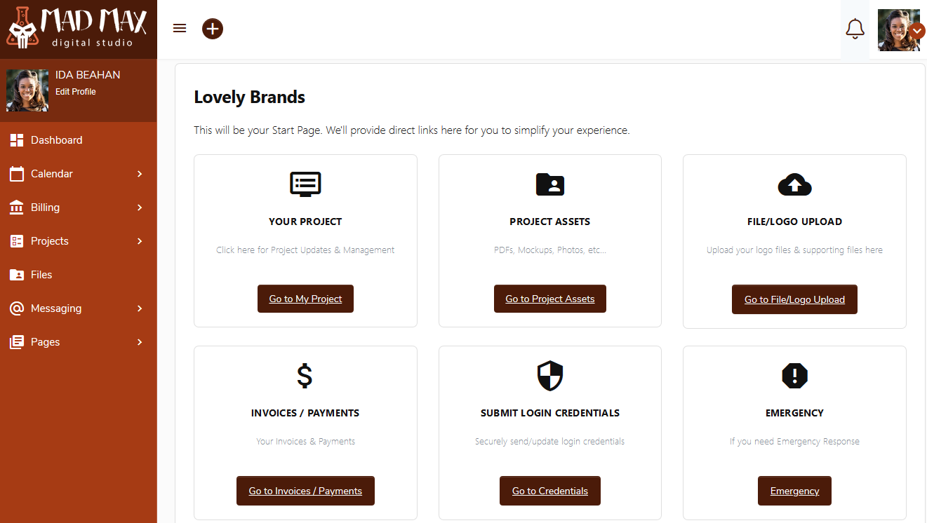Portail client : SuiteDash