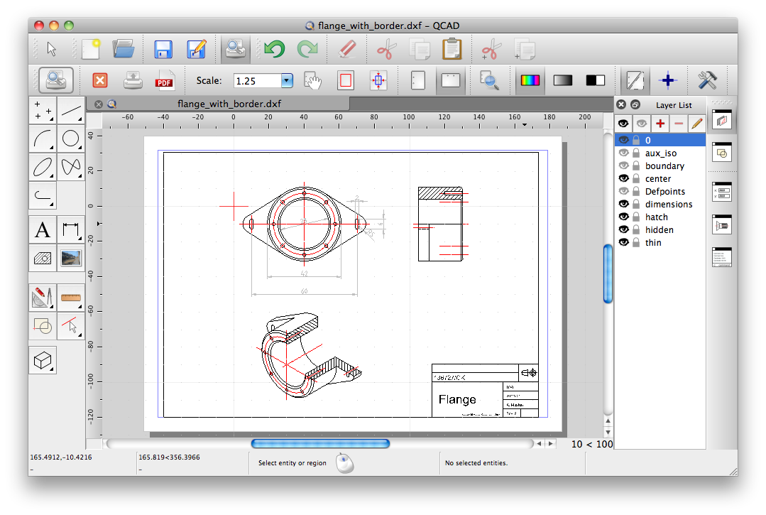 Alternative Autocad : QCAD