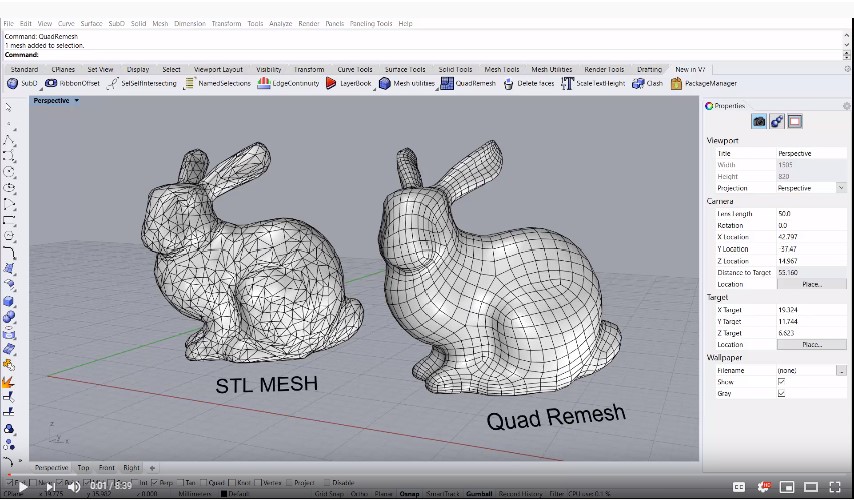 Alternative Autocad : Rhino7