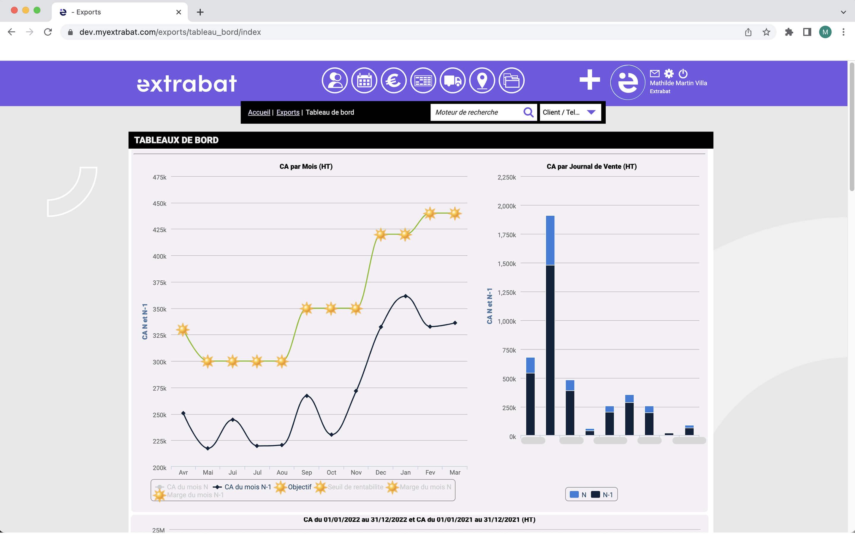 ERP BTP : Extrabat