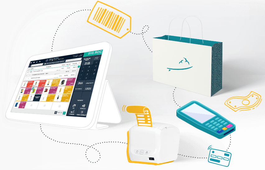 Shop Application interface caisse en ligne
