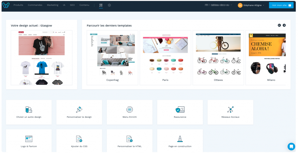 Alternative Shopify : Wizishop