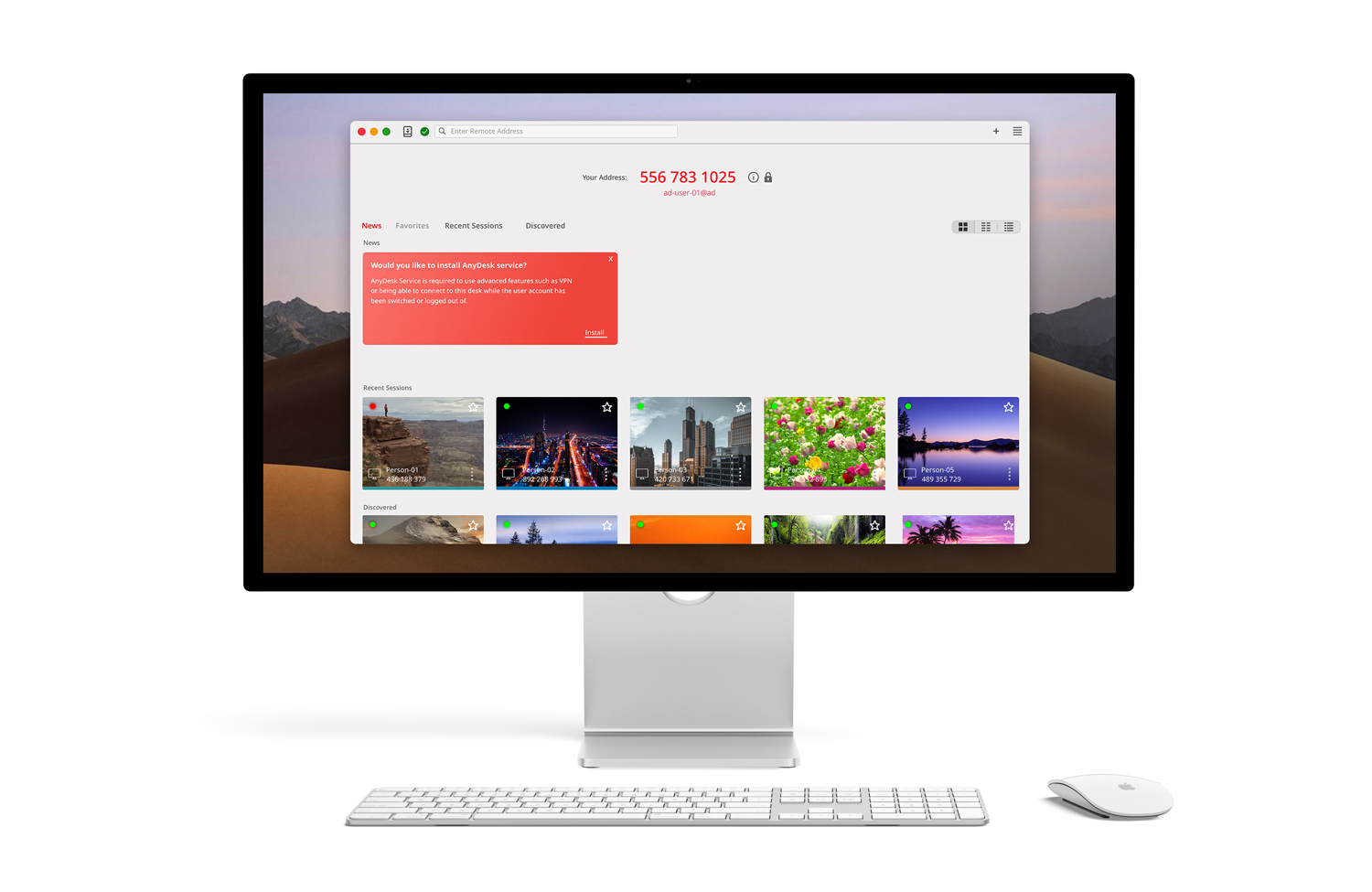 anydesk interface