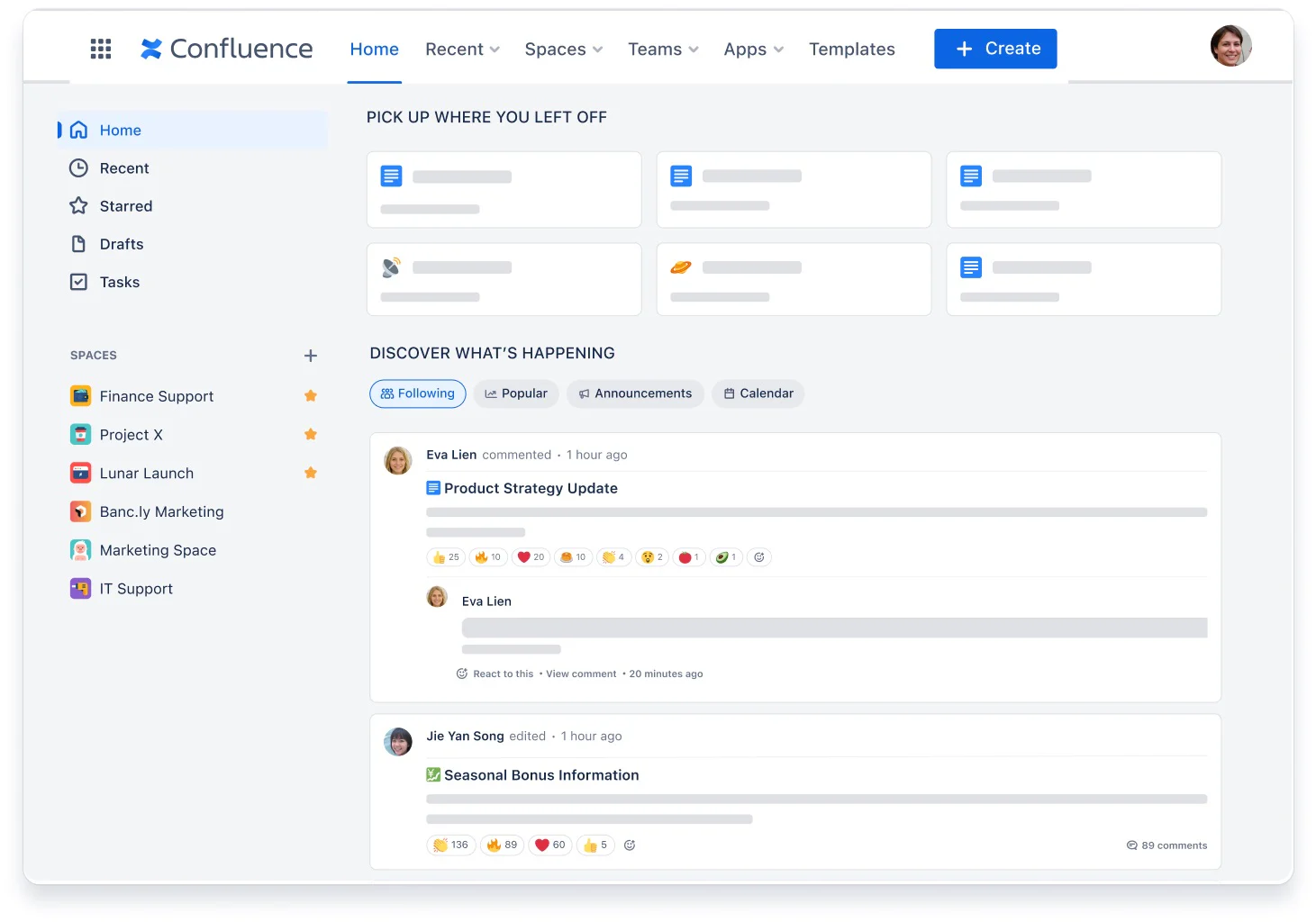 Exemple page Confluence Exemple page Confluence