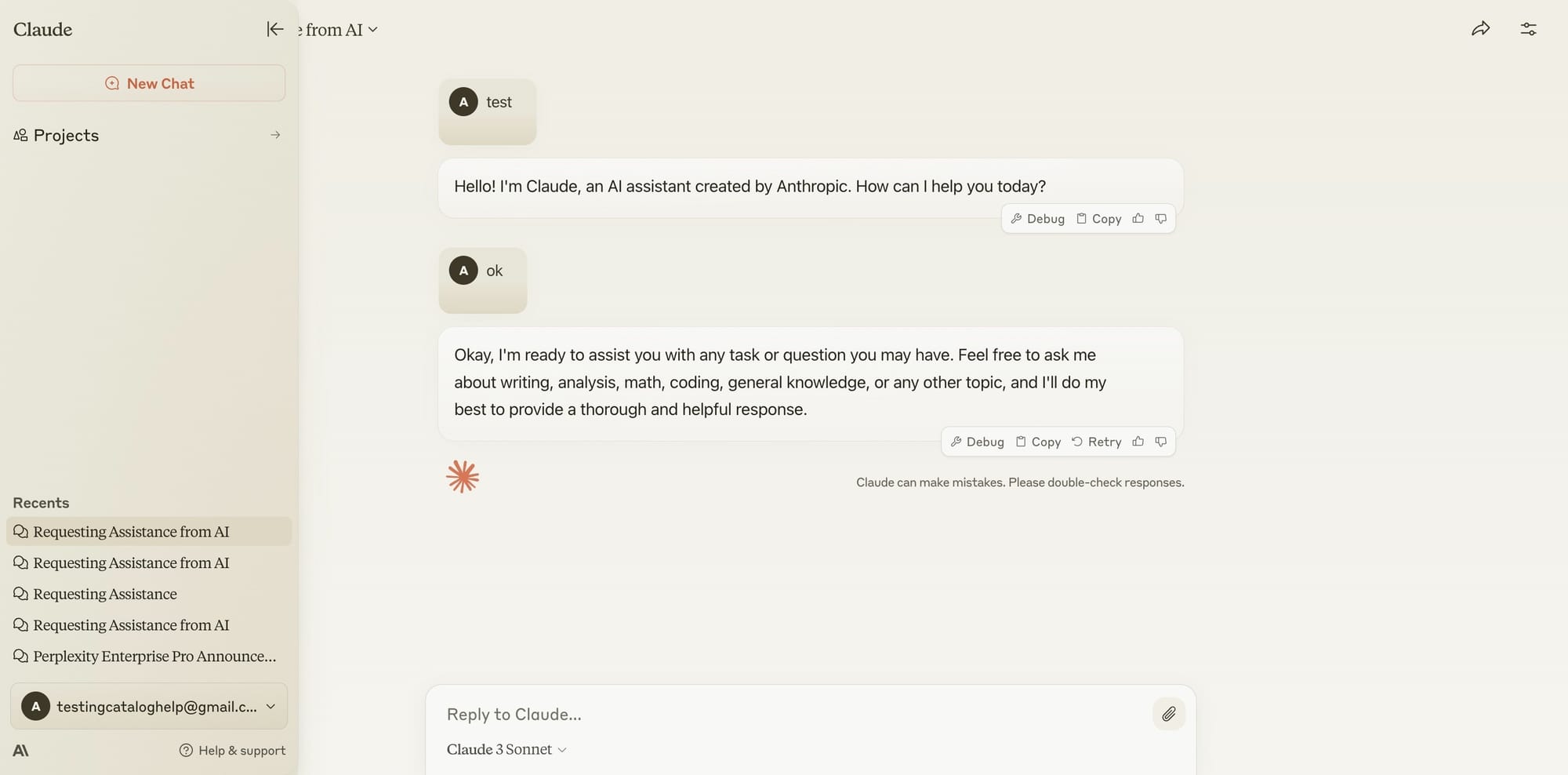 assistant ia : claude ai
