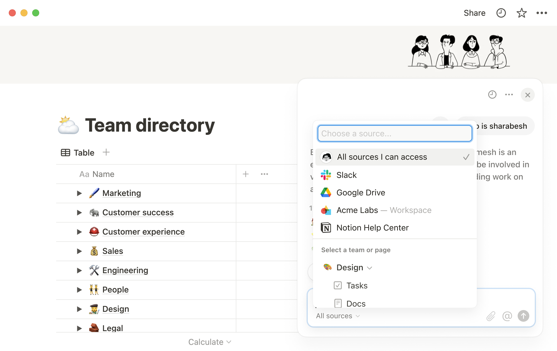 assistant ia : notion ai