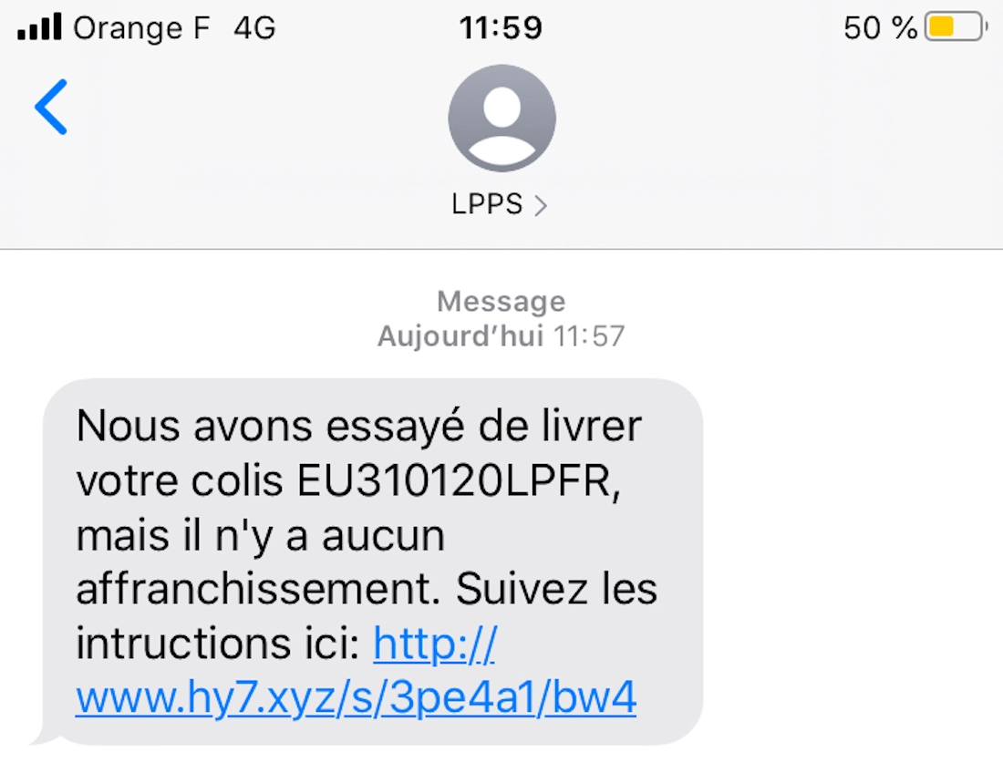 phishing exemple