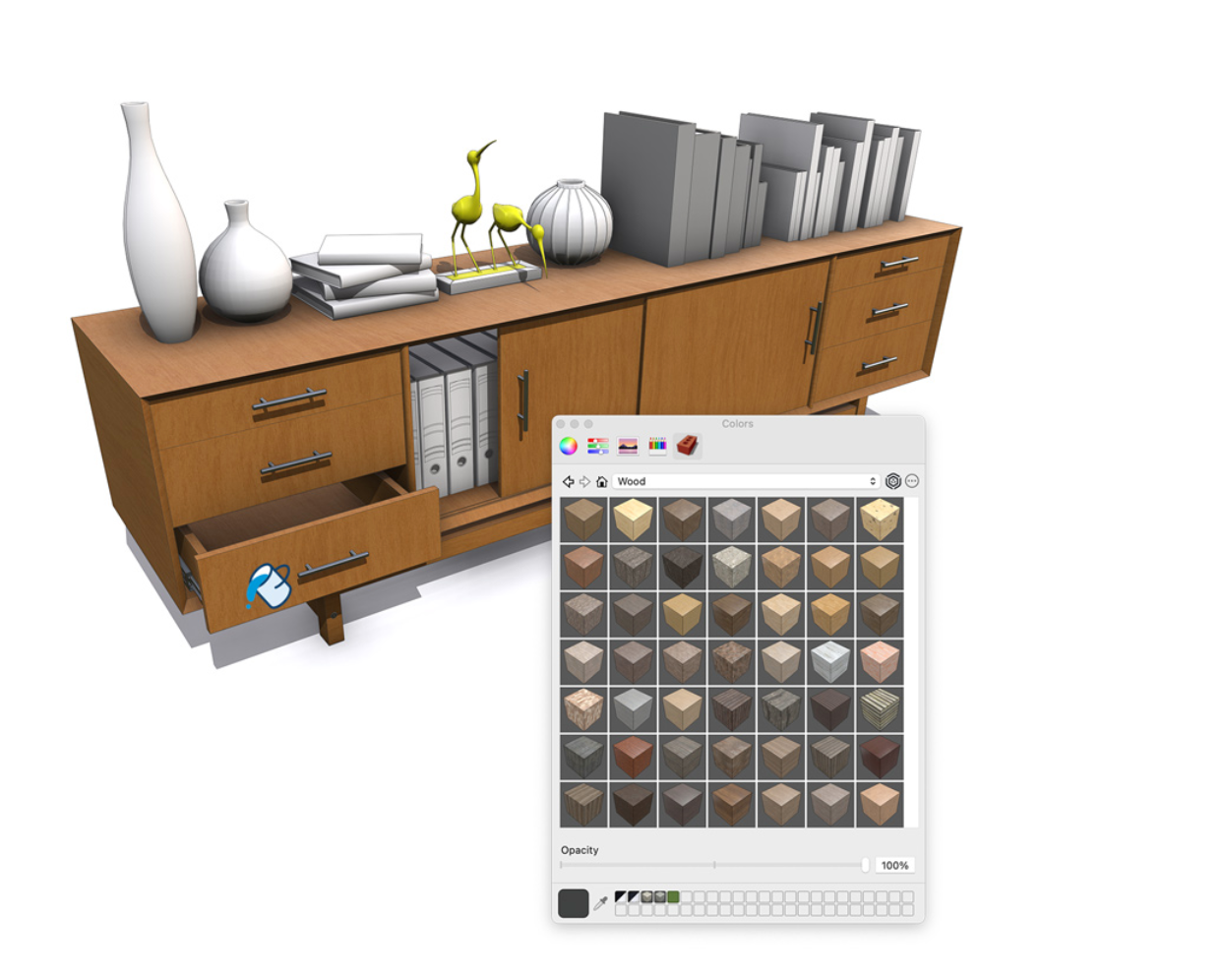 logiciel menuiserie : SketchUp