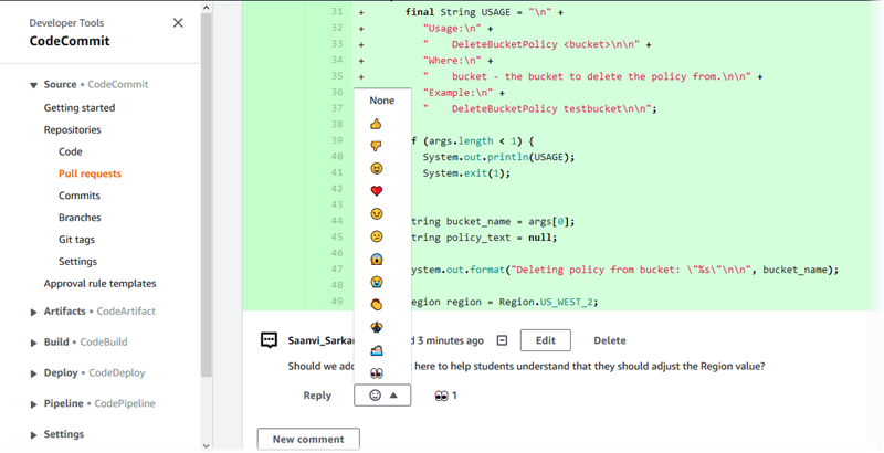 AWS CodeCommit