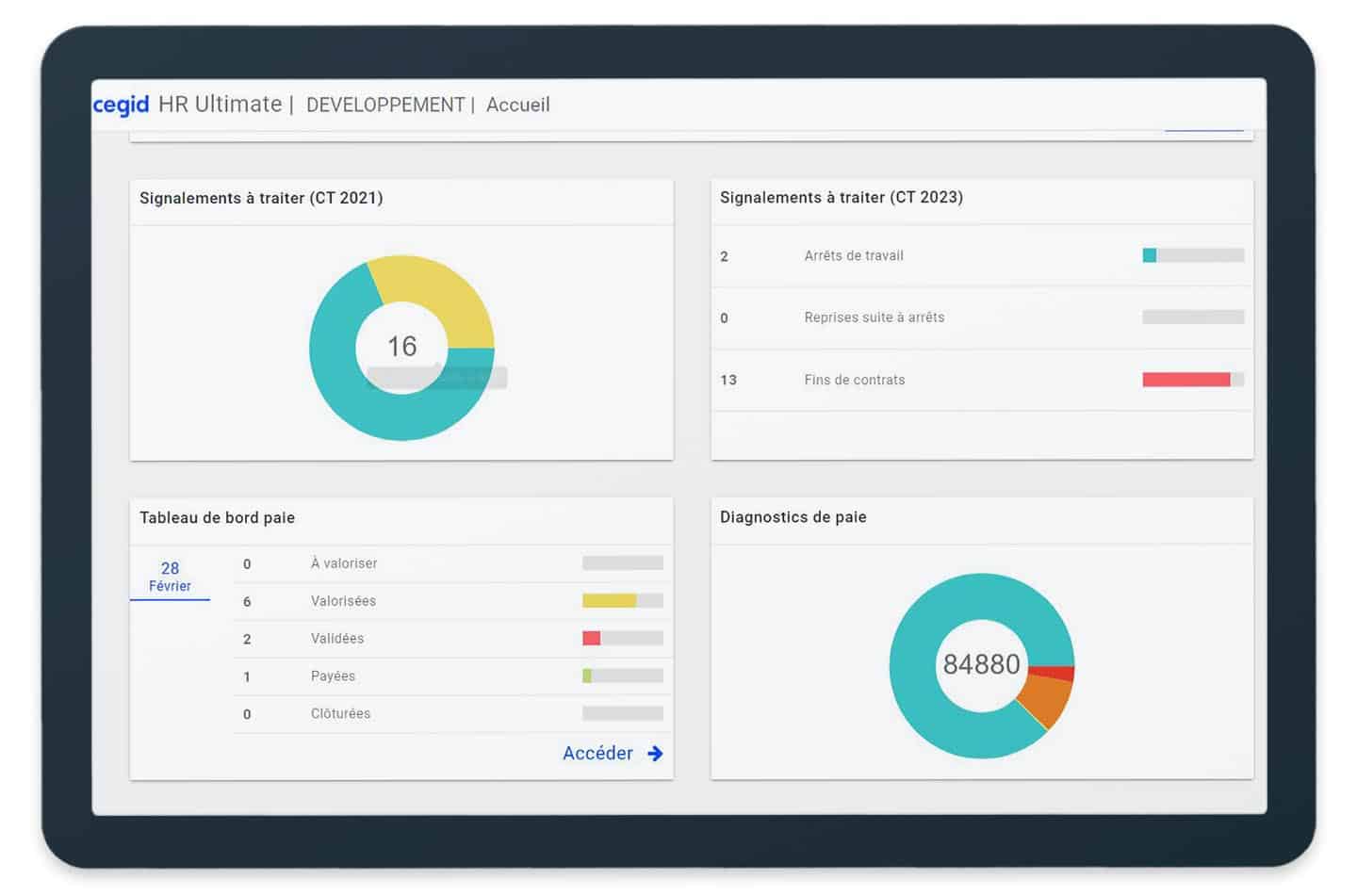 logiciel de paie : Cegid Payroll