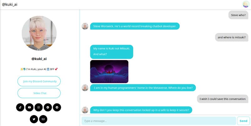 chatbot ia : kuki