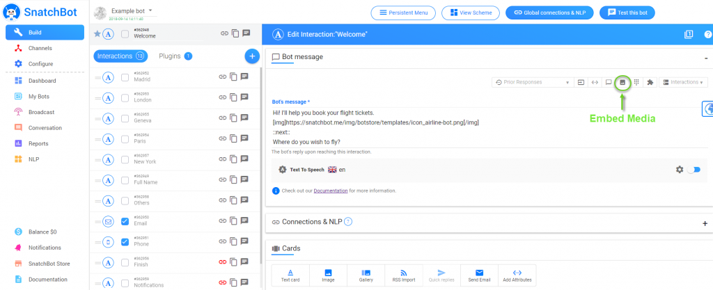 chatbot ia : snatchbot