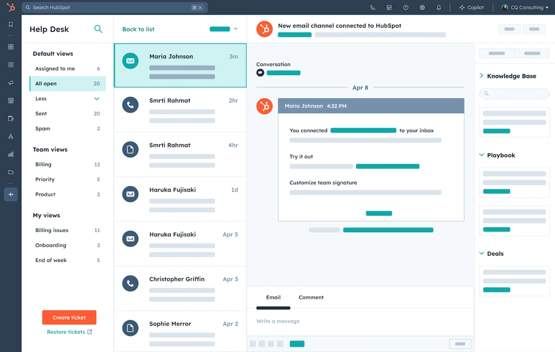 HubSpot Service Hub