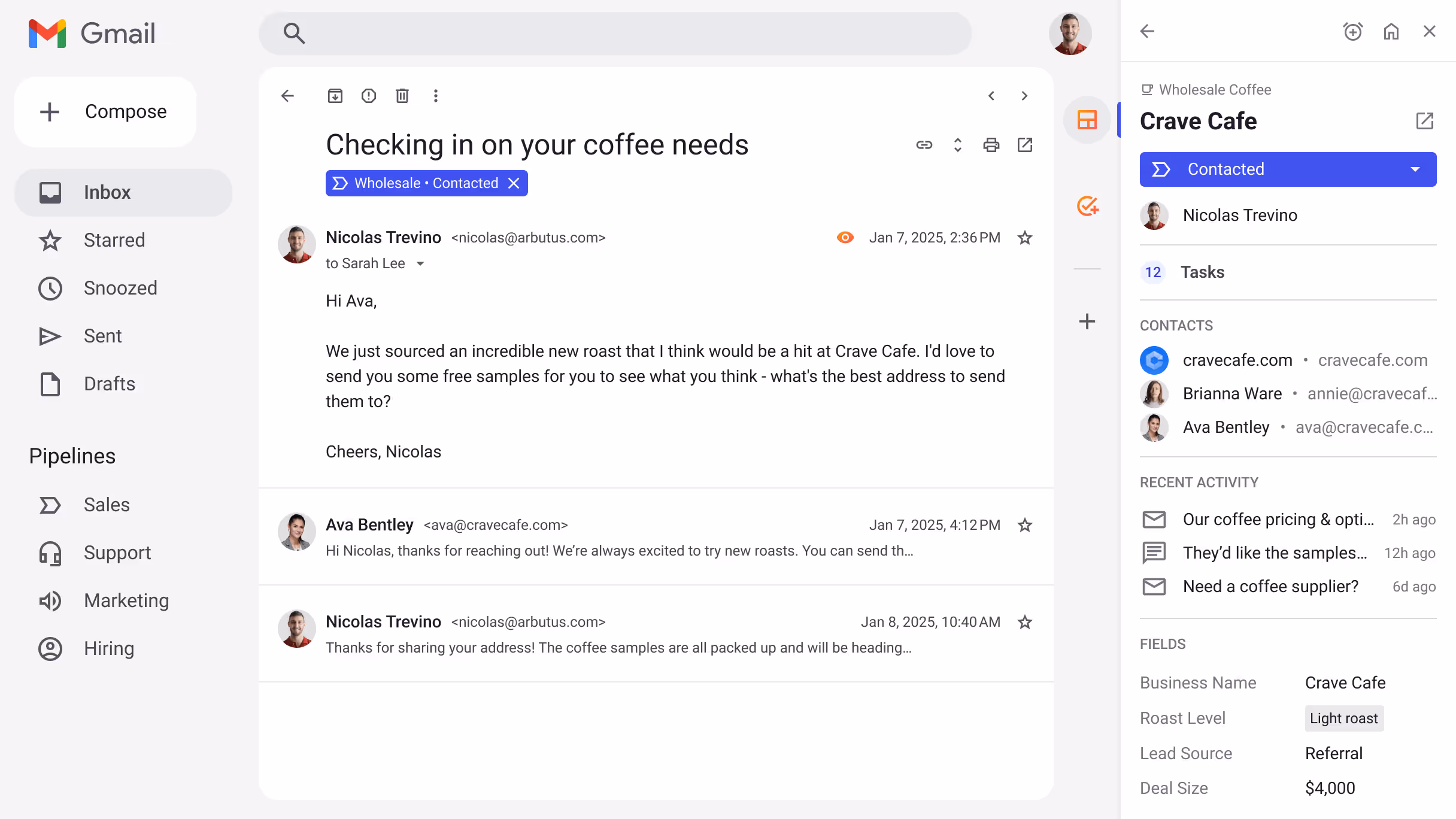 Streak CRM