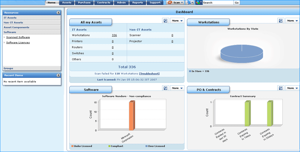 ManageEngine AssetExplorer