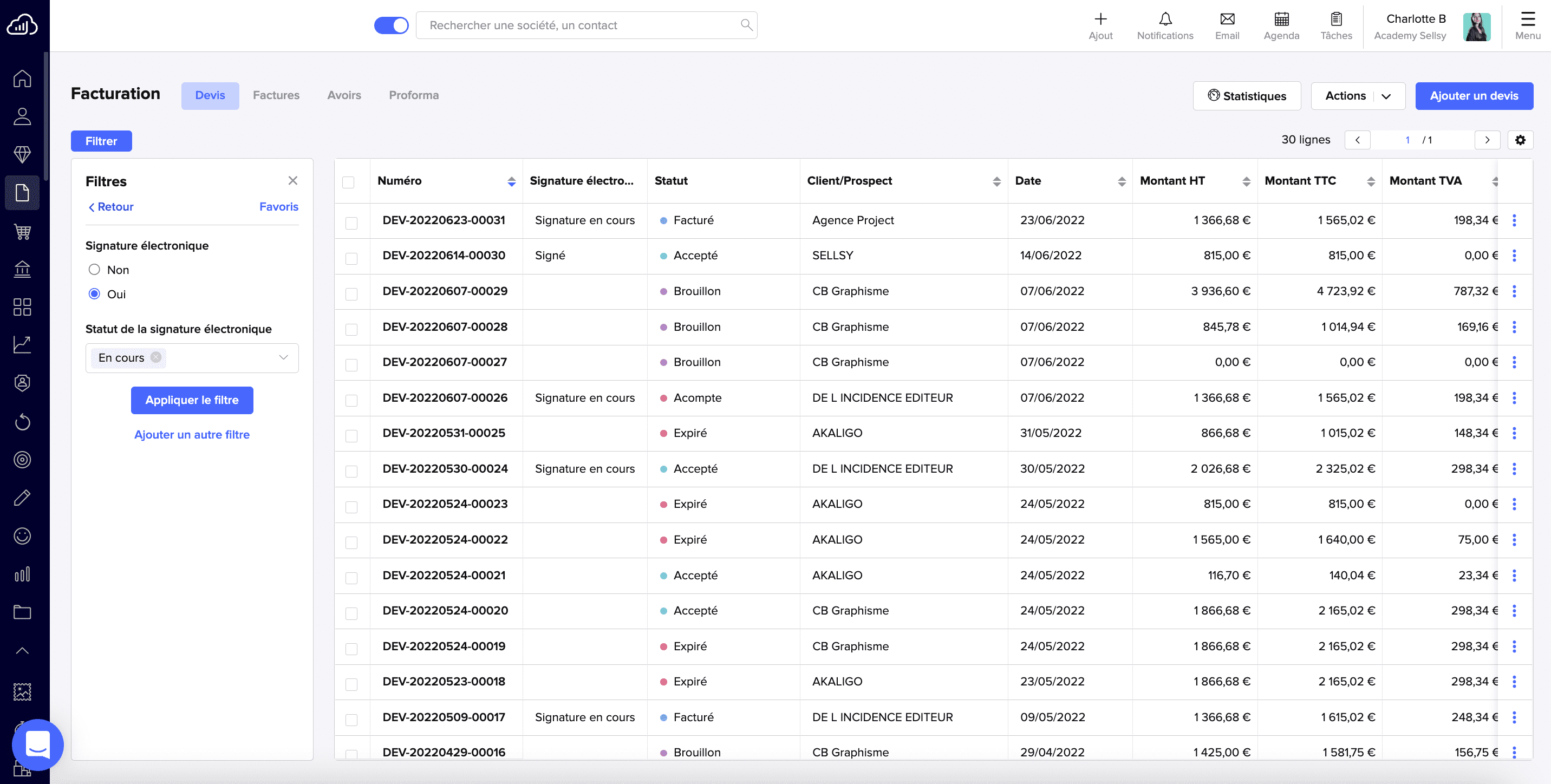 meilleur pdp : sellsy facturation