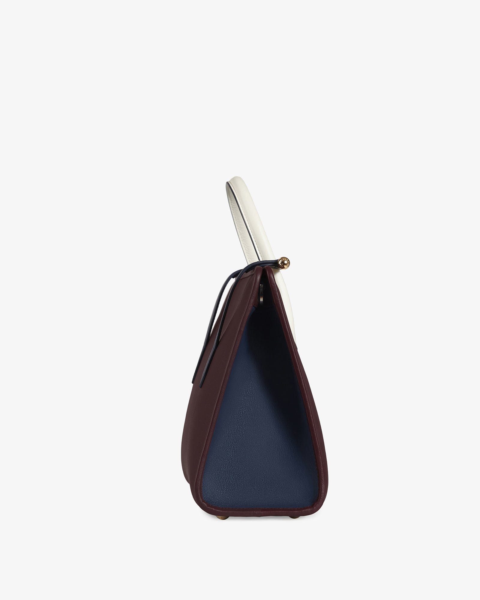 Strathberry midi tote tri colour top