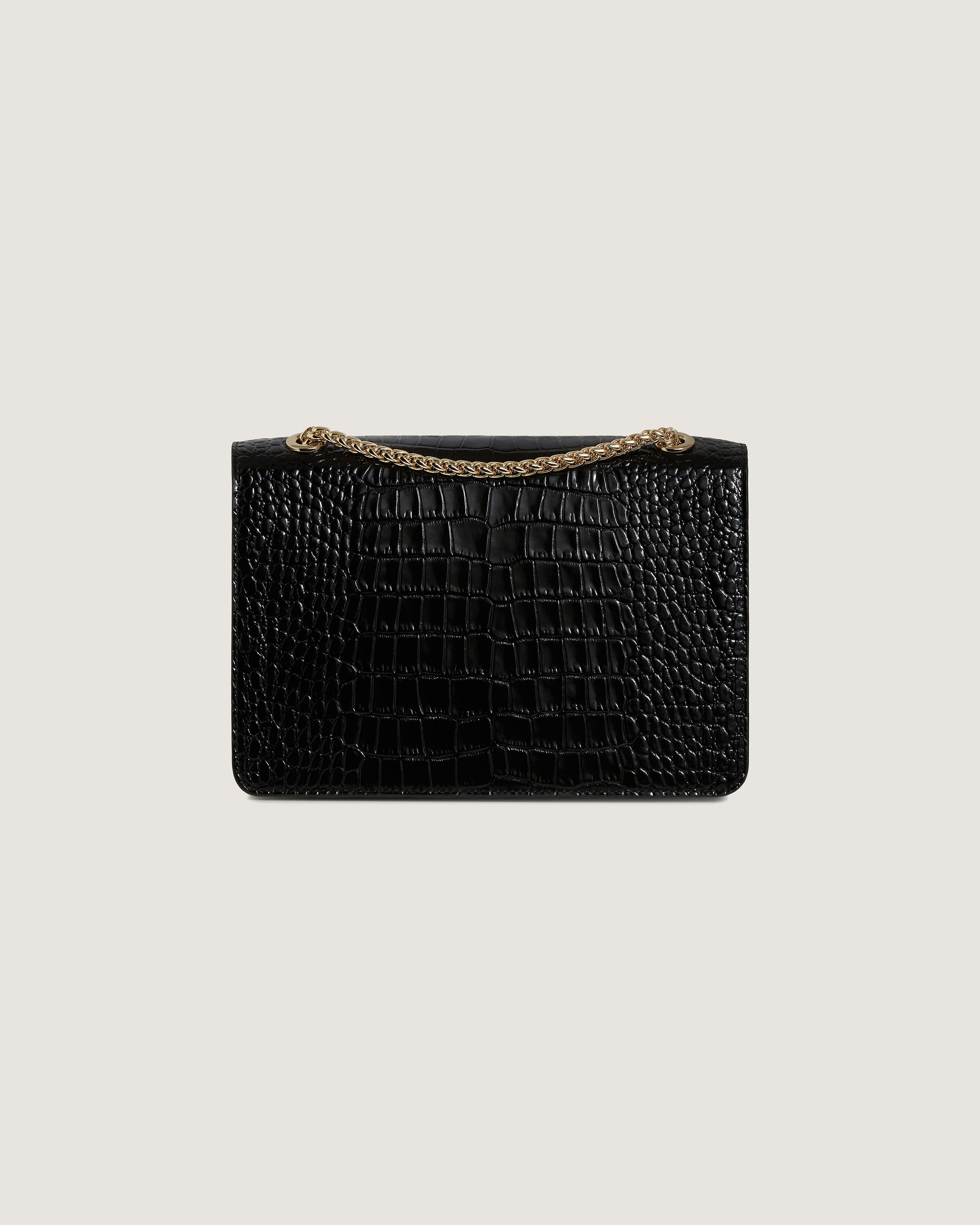 Strathberry - East/West - Crossbody Leather Handbag - Black
