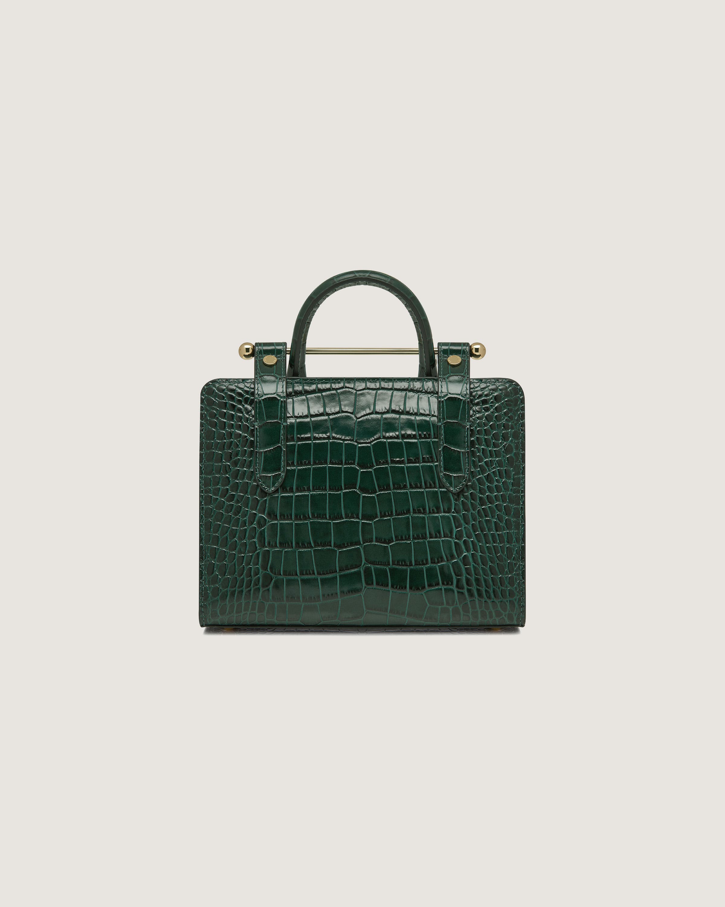 ★国内発送★【STRATHBERRY】クロコ ia Mini バッグ Strathberry - Mini Tote - Green