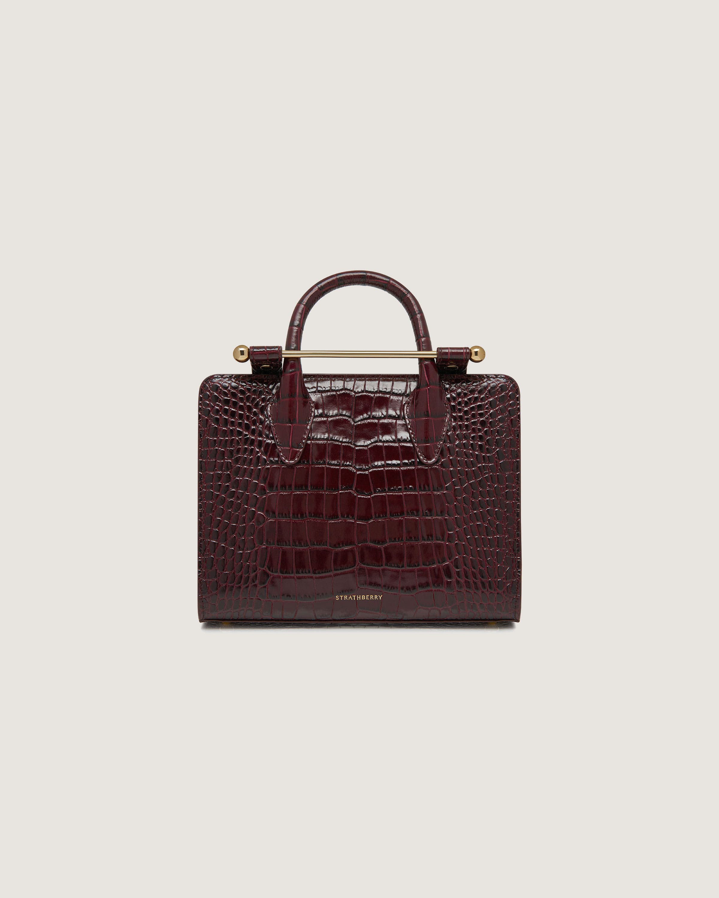 ストラスベリー - Mini Tote - バーガンディ | Strathberry 日本