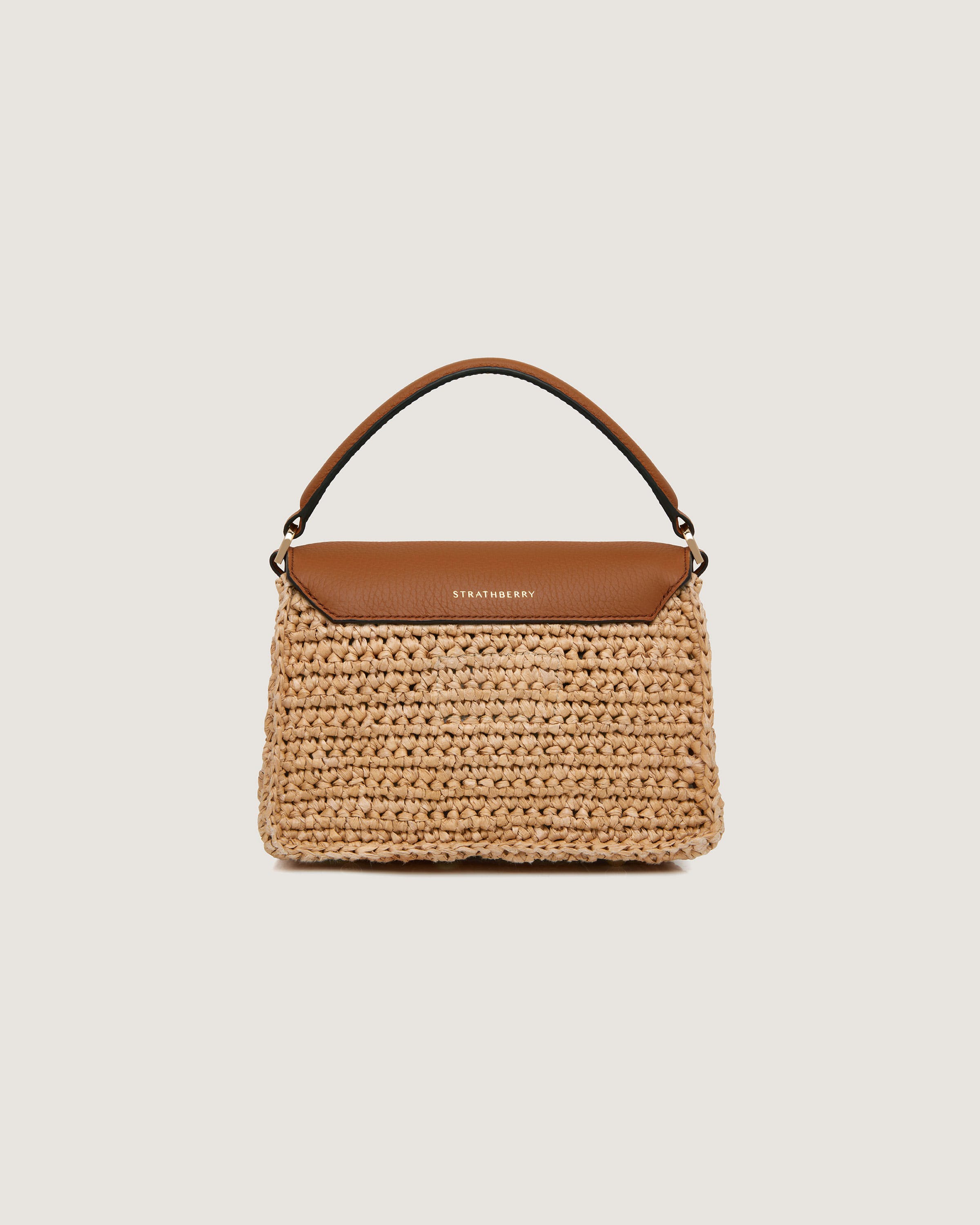 【STRATHBERRY】MOSAIC NANO BAG★国内発関税込 Strathberry - Mosaic Nano - Tan