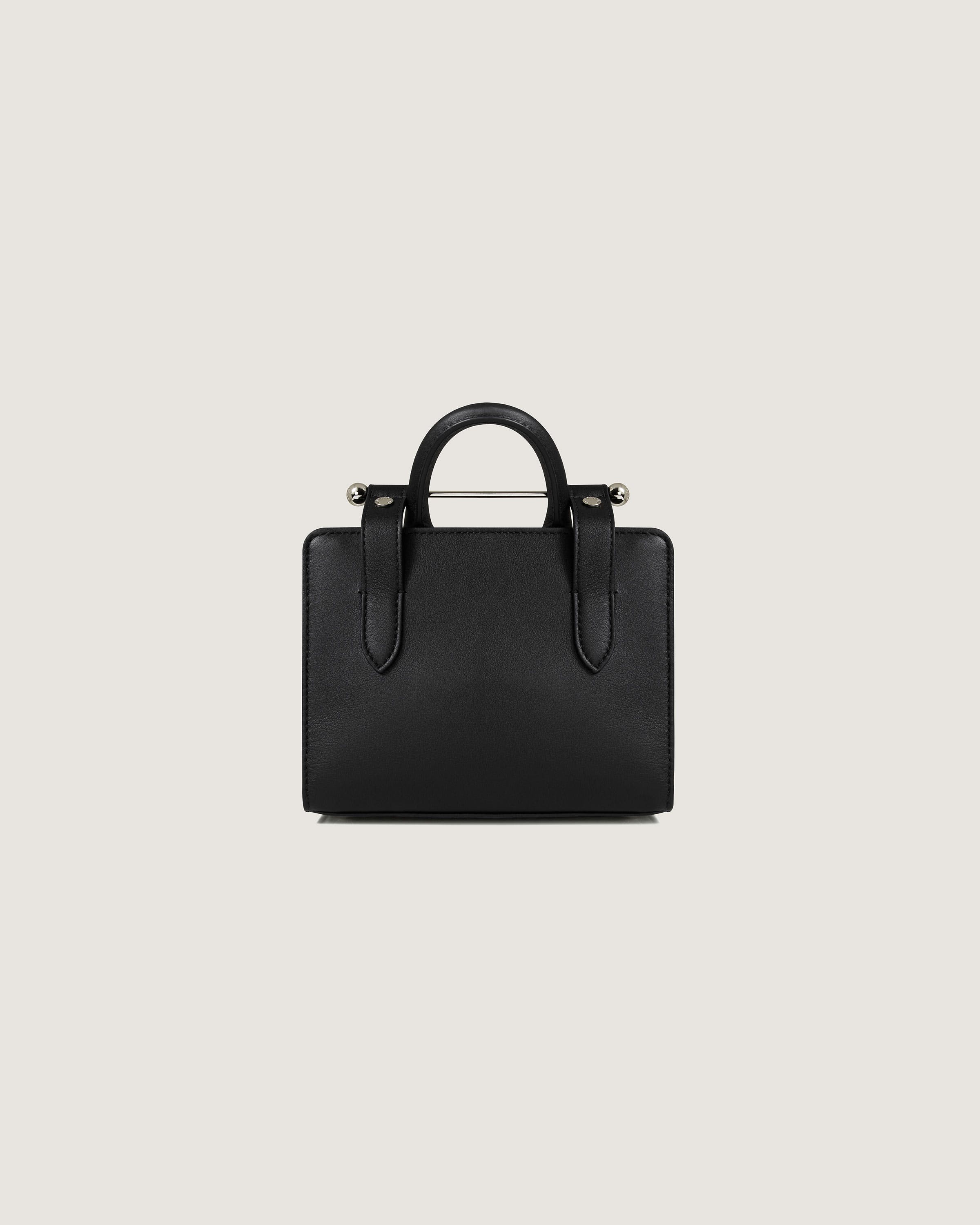 The Strathberry Nano Tote - Top Handle Leather Mini Tote Bag
