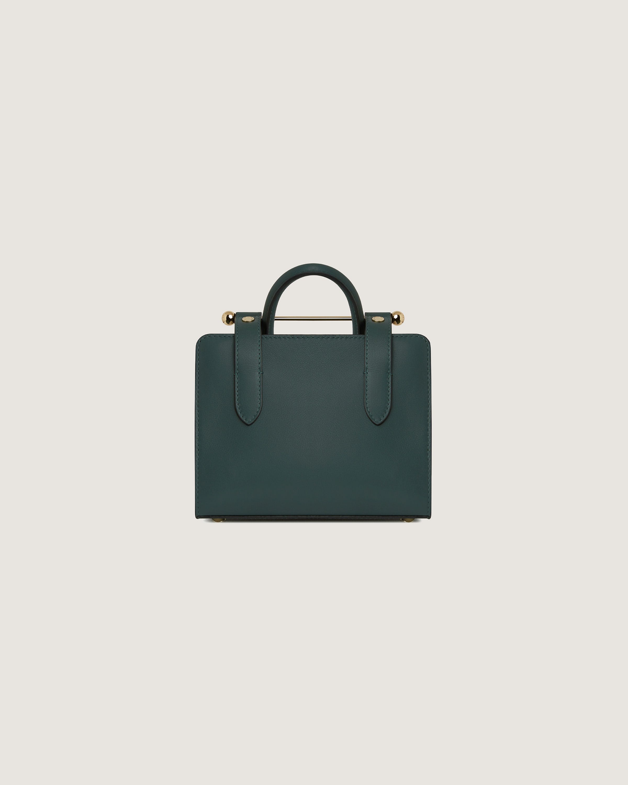 ストラスベリー - Nano Tote - トップハンドルレザーミニトート