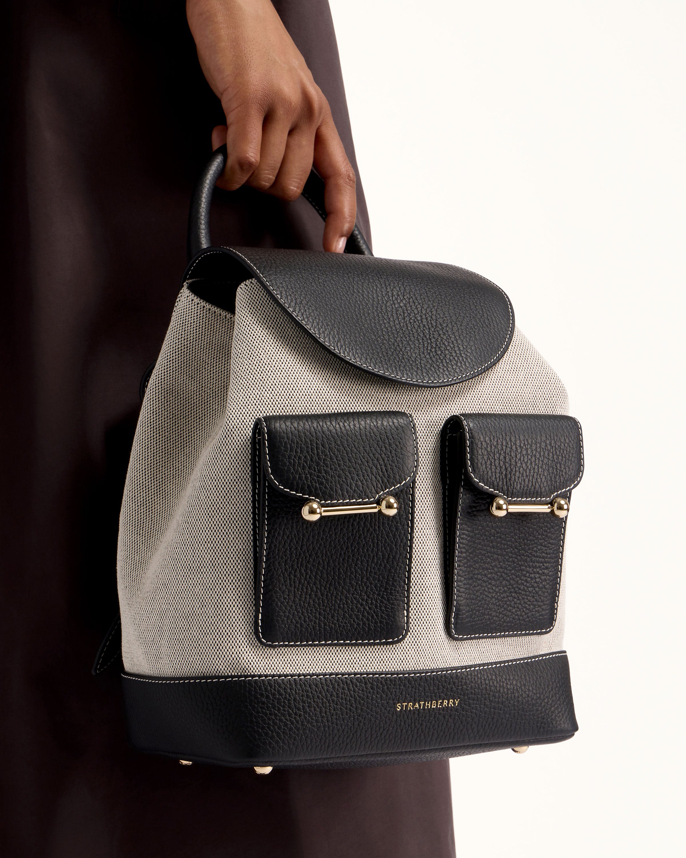 ★関税込み★【STRATHBERRY】Osette Backpack Strathberry - Osette Backpack - Tan