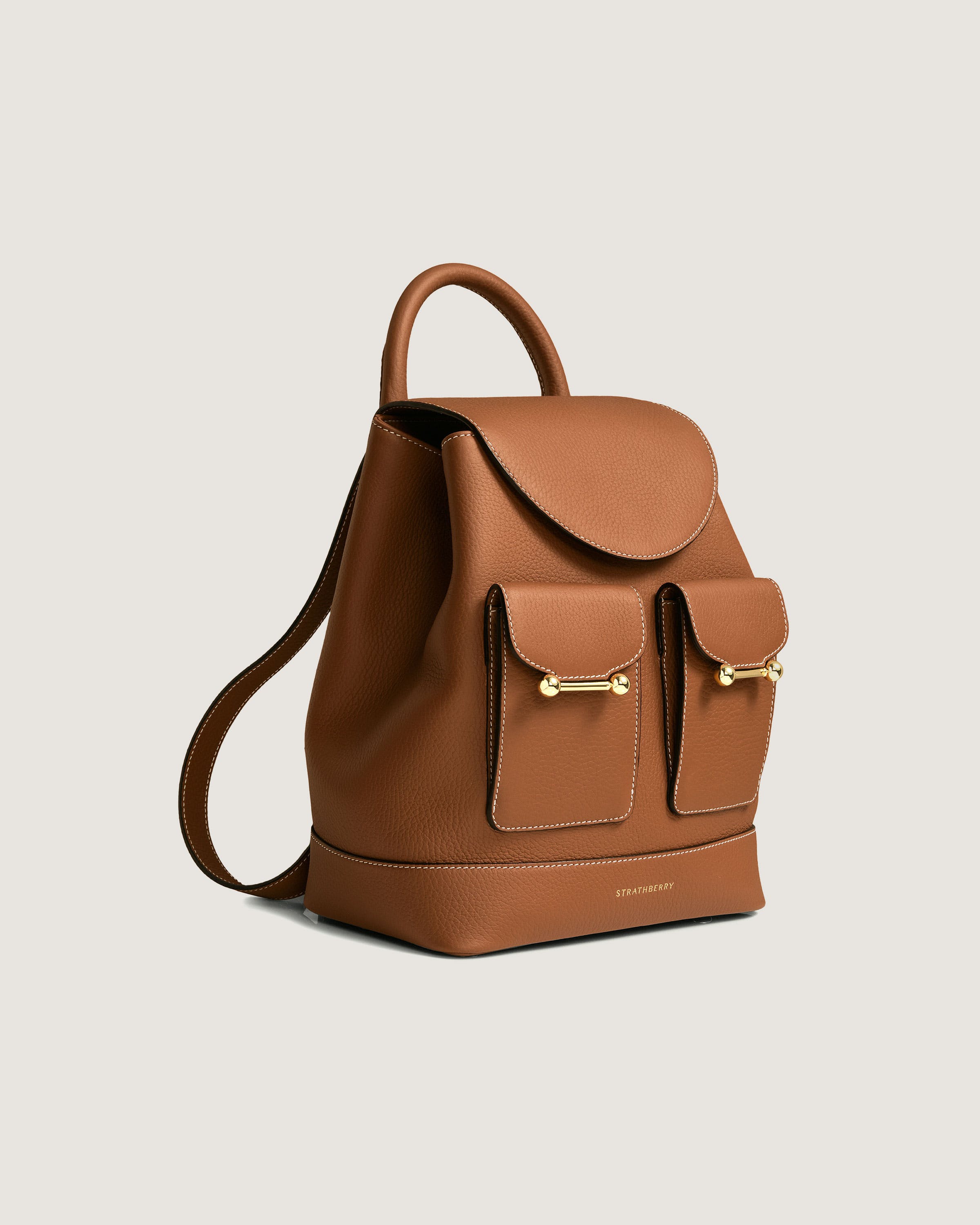 【英国王室御用達ブランド】 STRATHBERRY Osette Backpack Strathberry - Osette Backpack - Tan
