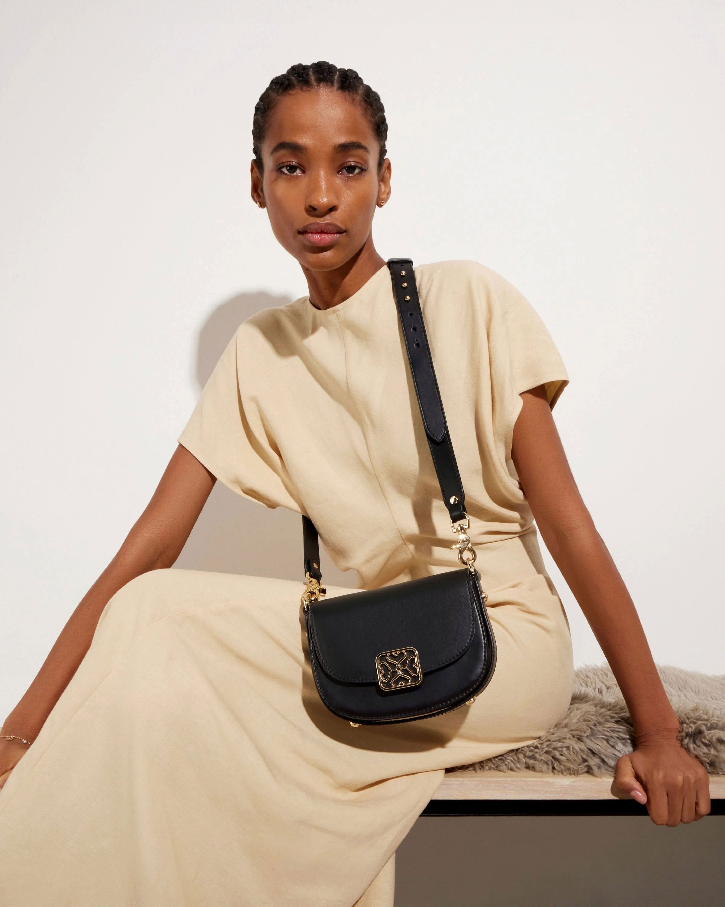 Strathberry - Bay Mini - Black