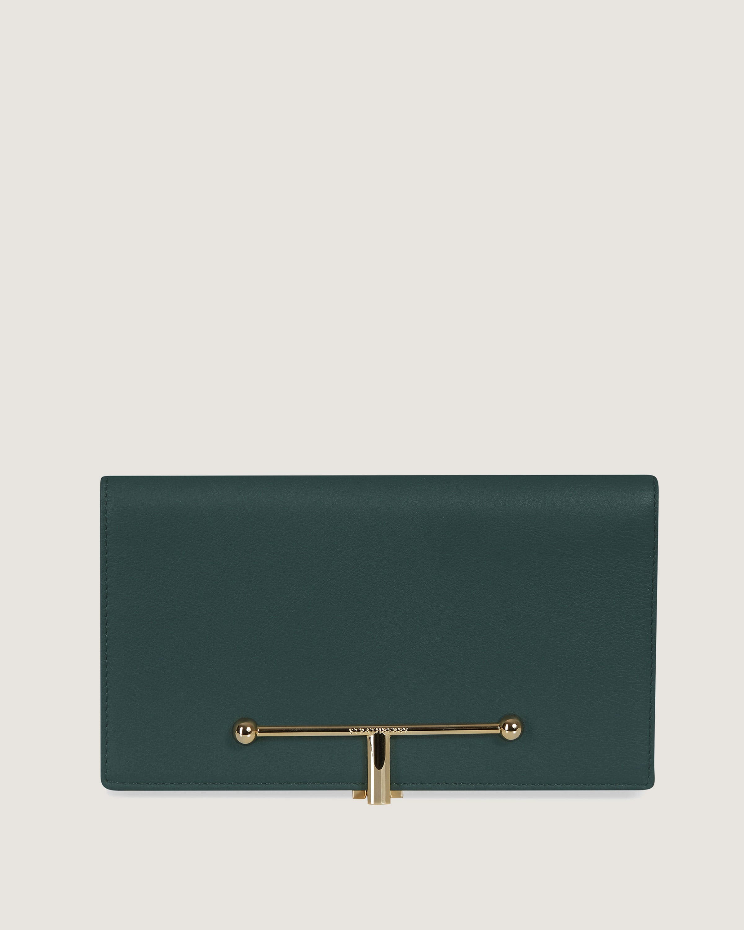 STRATHBERRY◆MELVILLE STREET WALLET コンパクト財布 Strathberry - Melville Street Wallet - Black