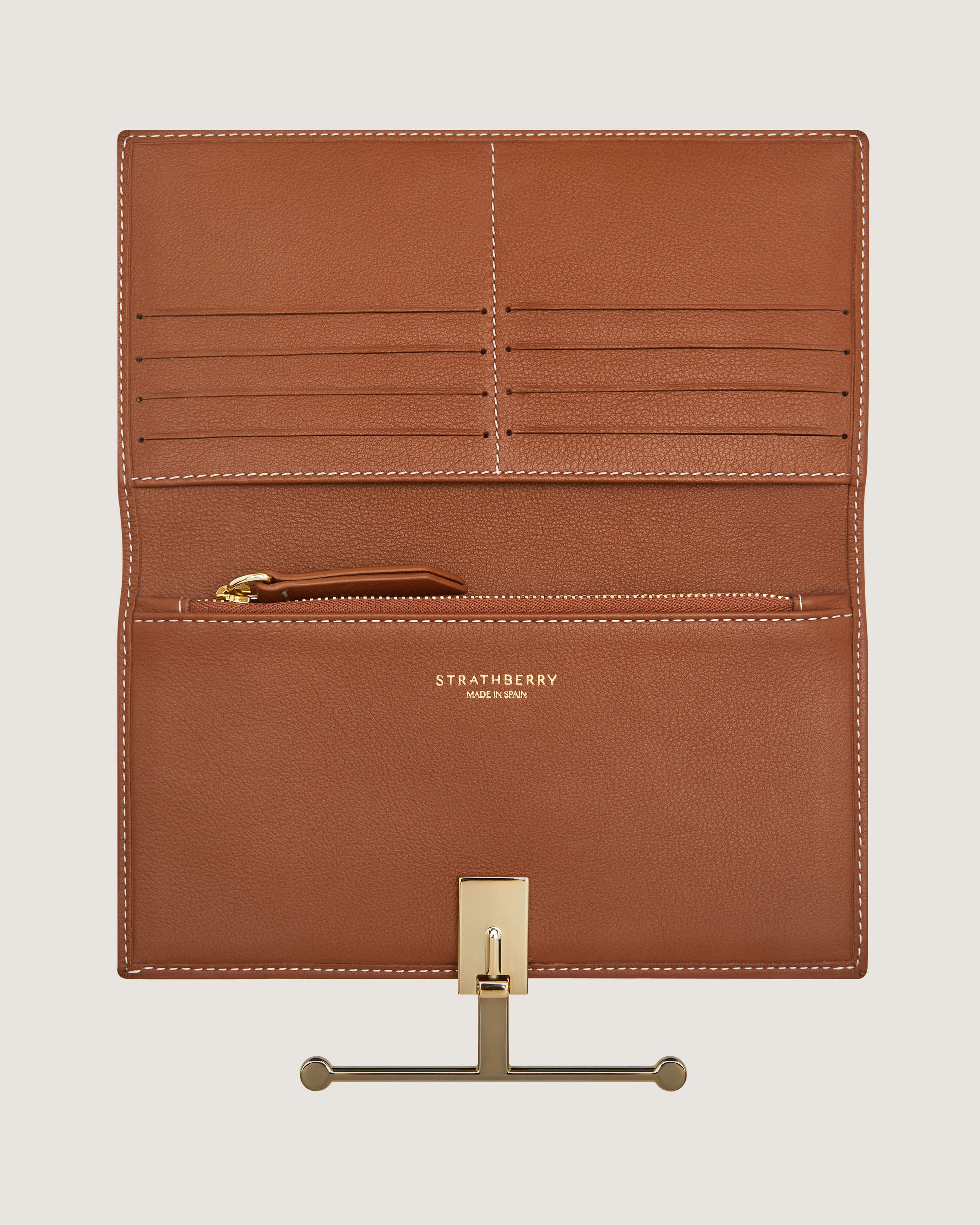 Strathberry - Large Melville Street Wallet - Tan
