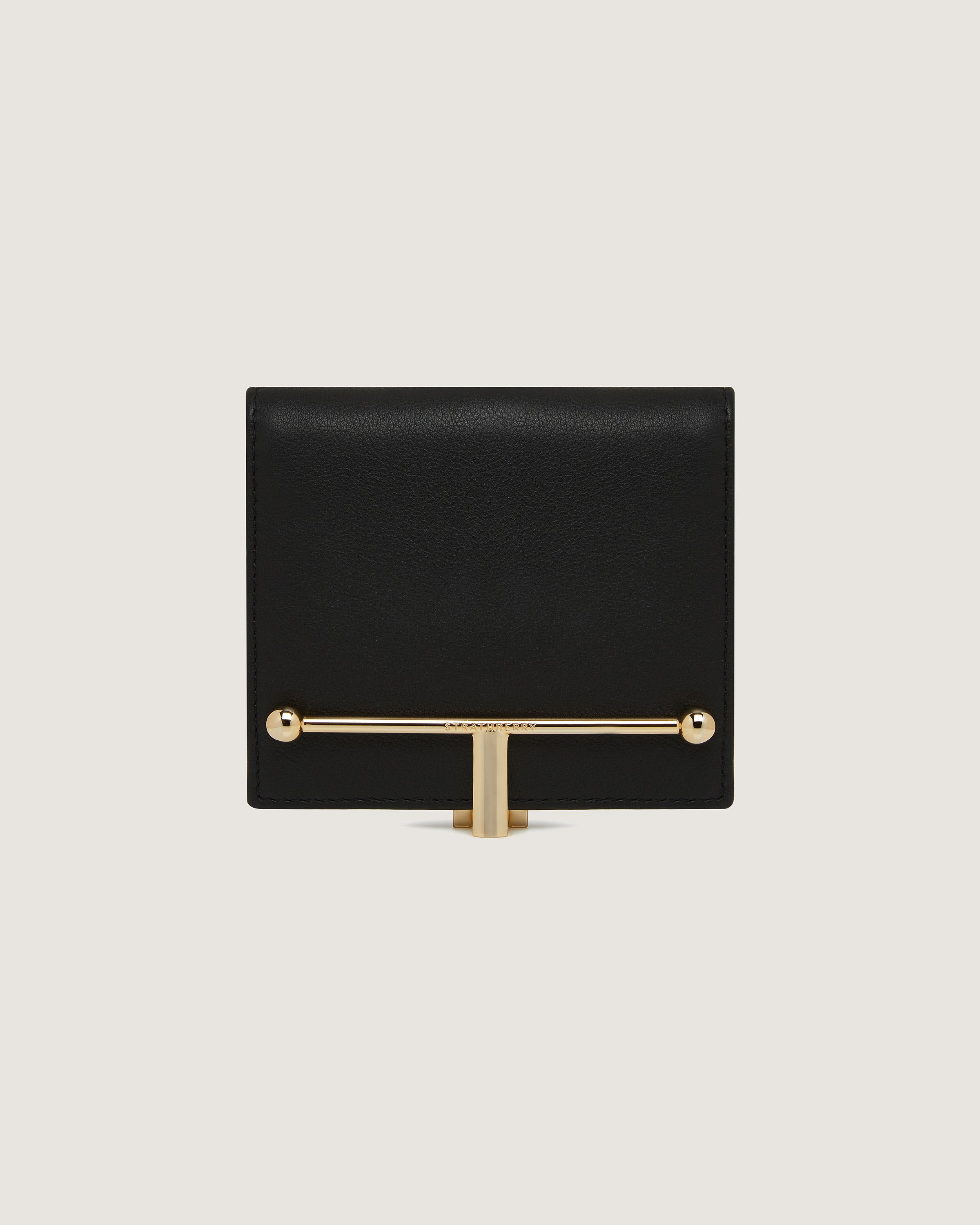【STRATHBERRY】Melville Street Wallet コンパクトウォレット Strathberry - Melville Street Wallet - Black