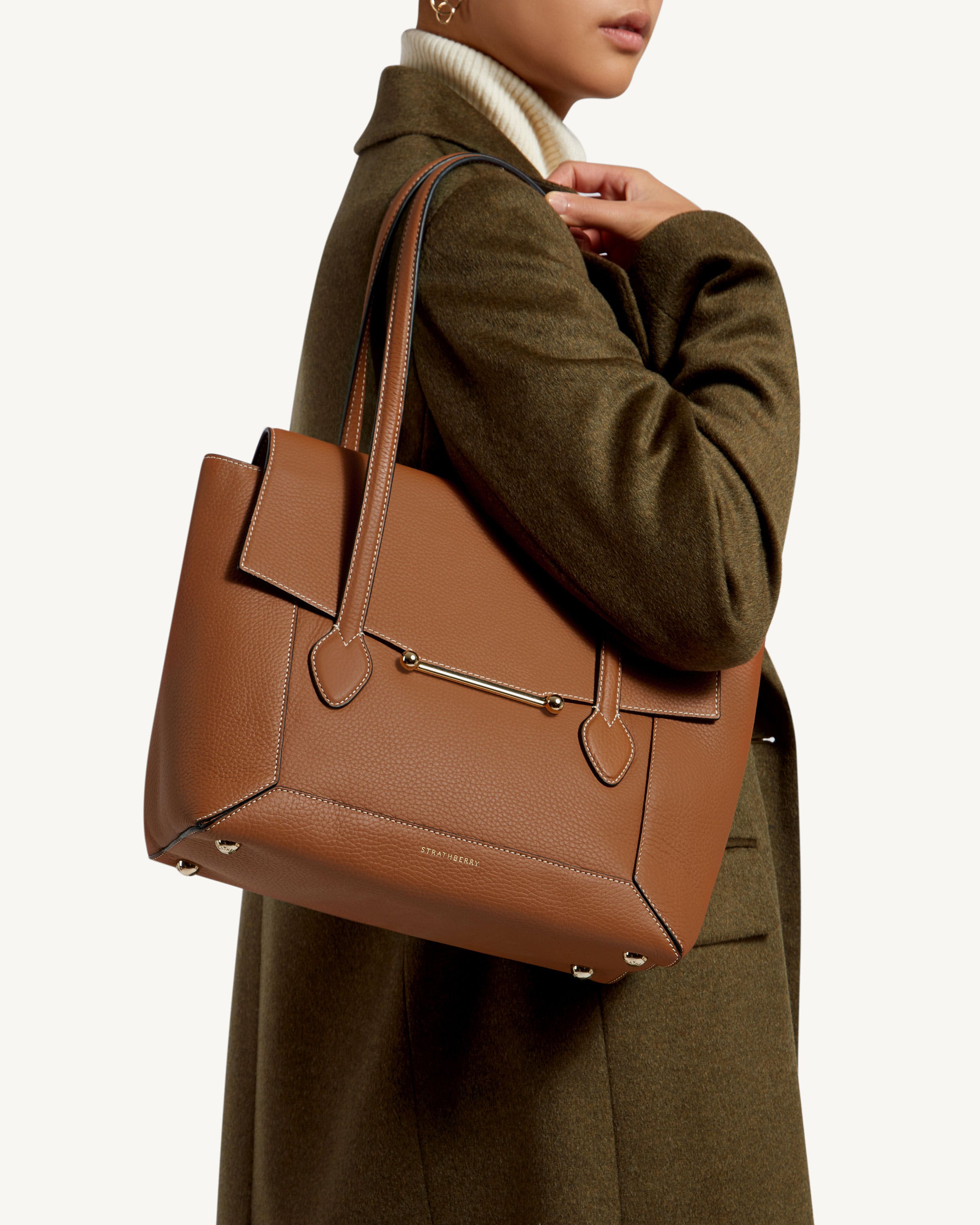 ストラスベリー - Mosaic Tote - タン | Strathberry 日本 / Japan