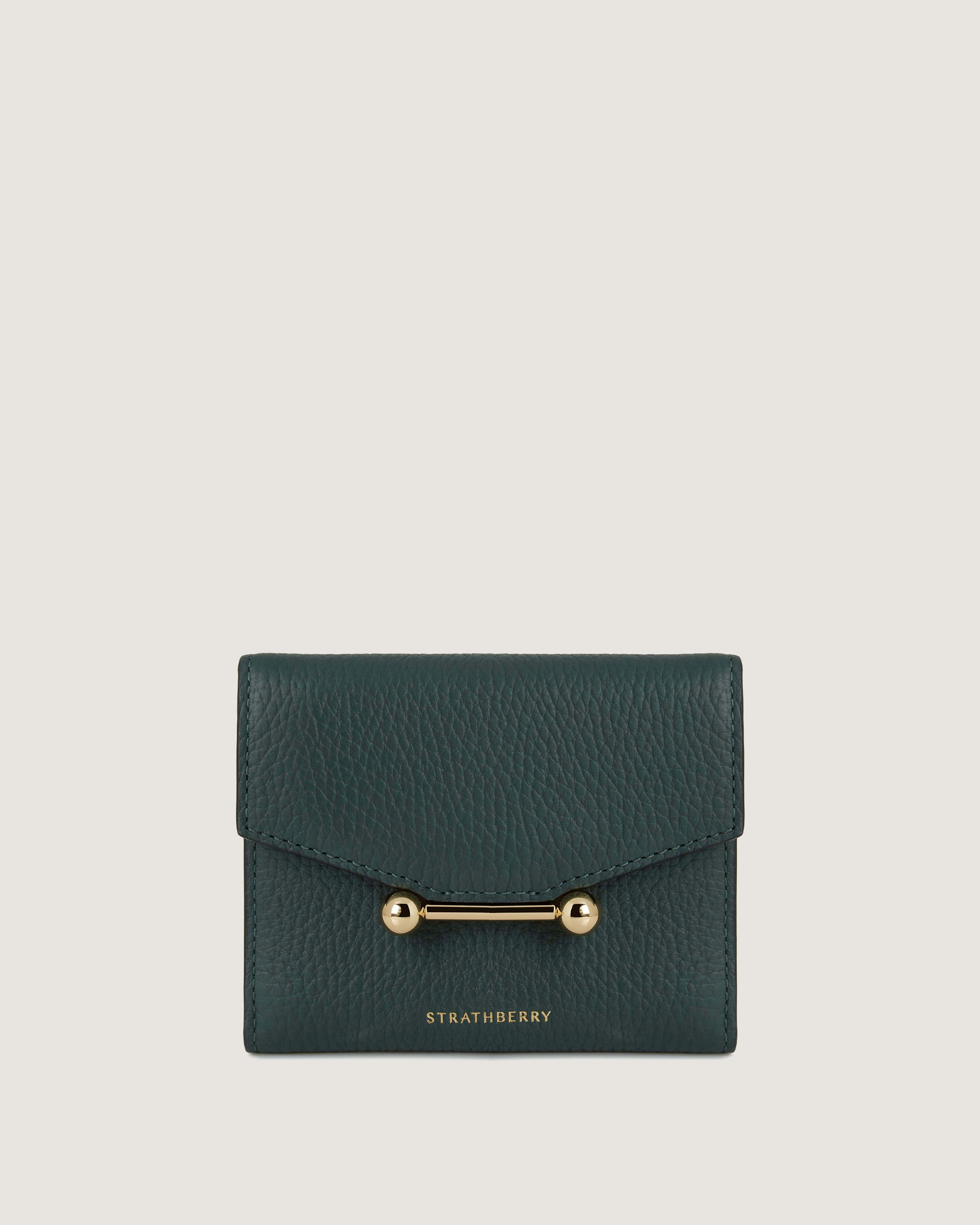ストラスベリー - Mosaic Trifold Wallet - 緑 | Strathberry