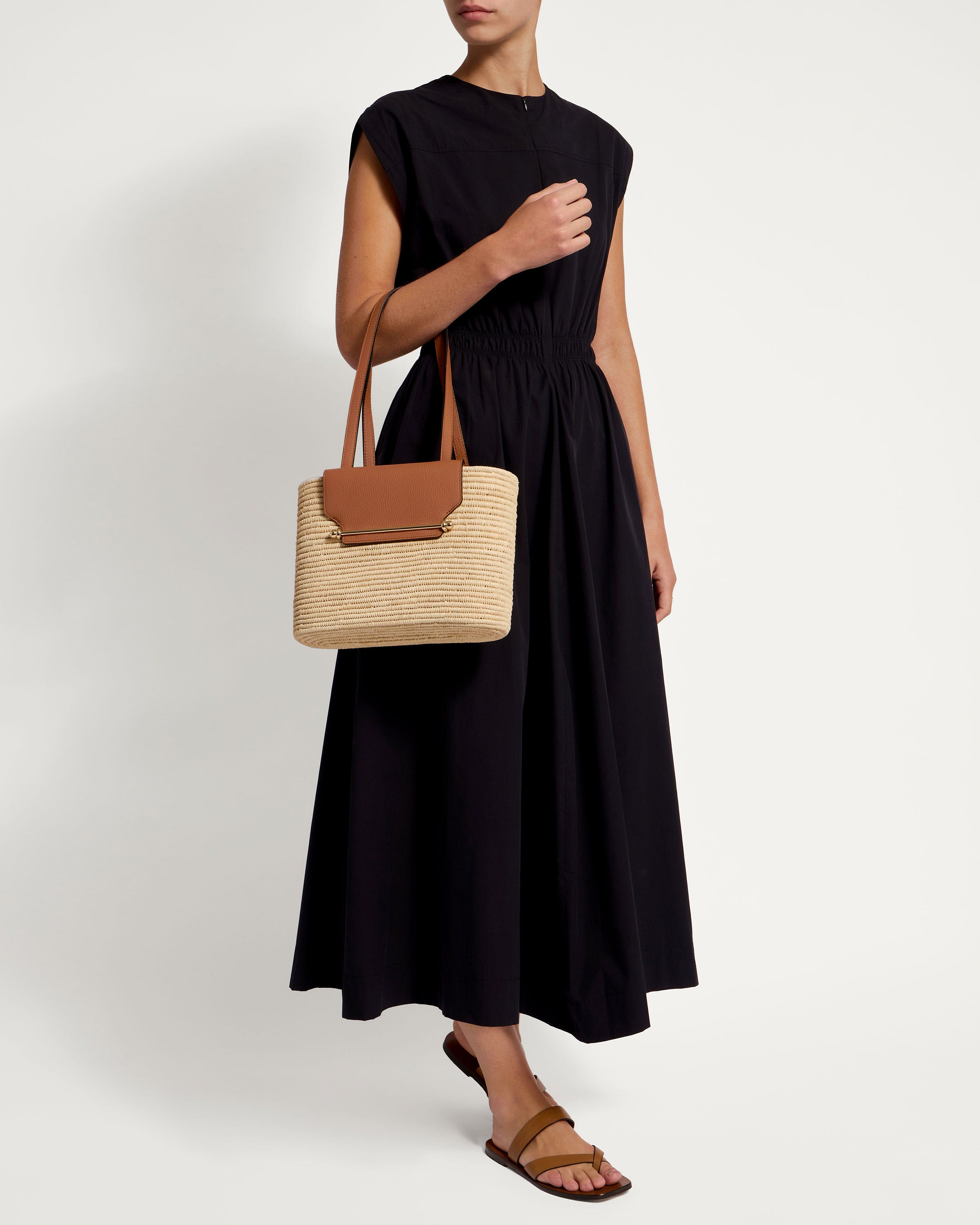 The Strathberry Basket (Small) - Tan