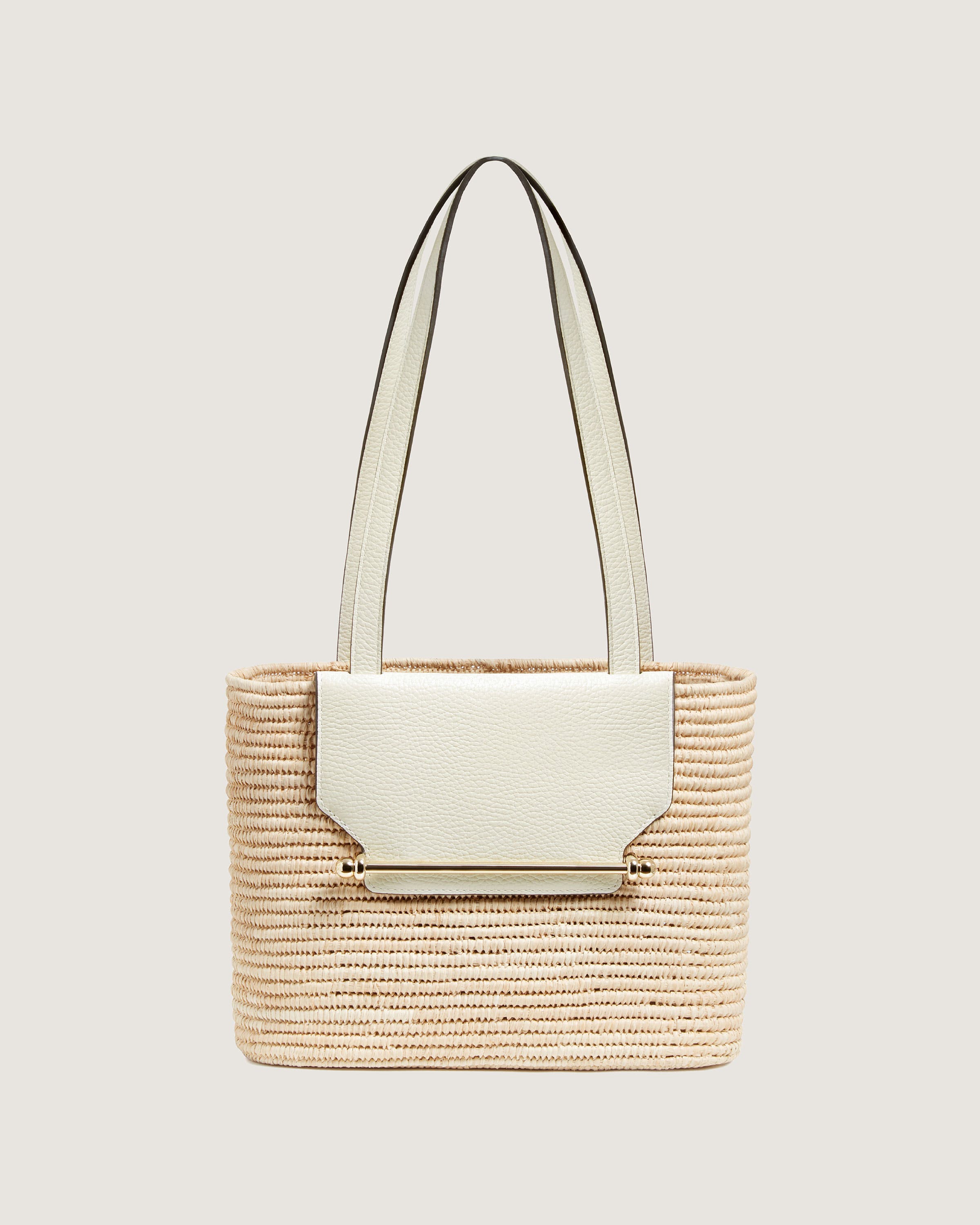 The Strathberry Basket (Small) - Natural