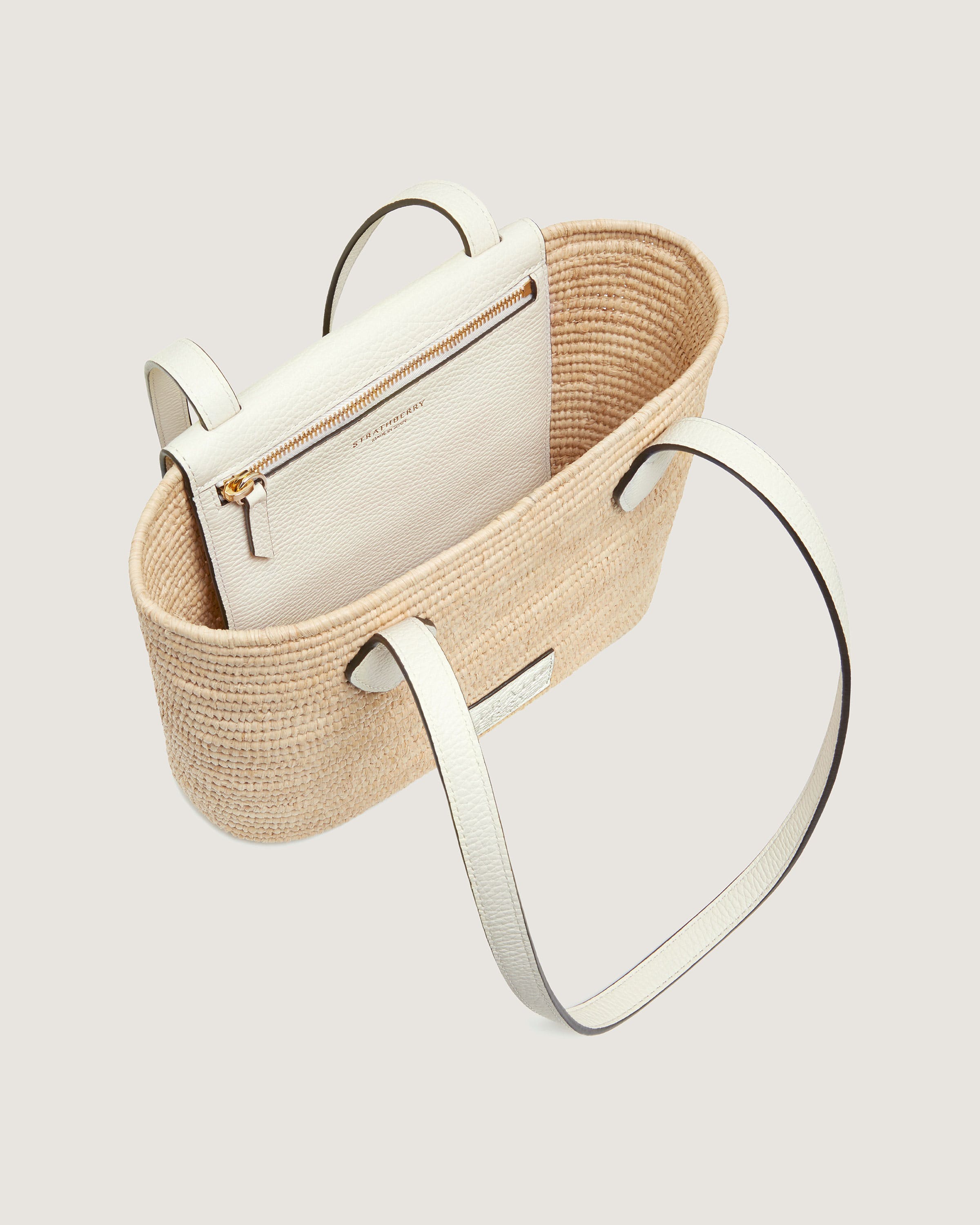 The Strathberry Basket (Small) - Natural