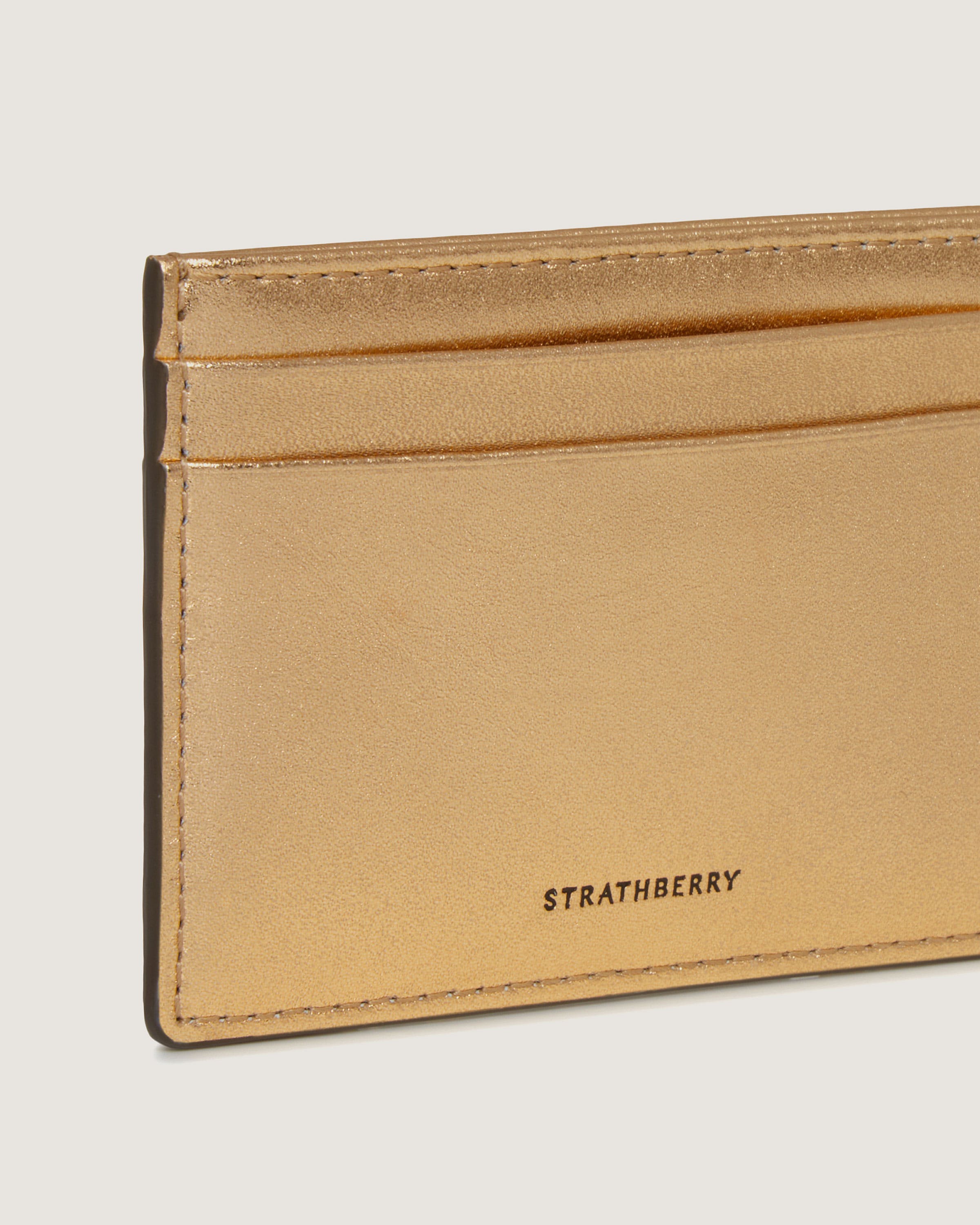 Strathberry - Cardholder - Gold