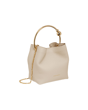 【英国王室御用達ブランド】 STRATHBERRY The Circus バッグ Strathberry - The Circus - Beige / Natural