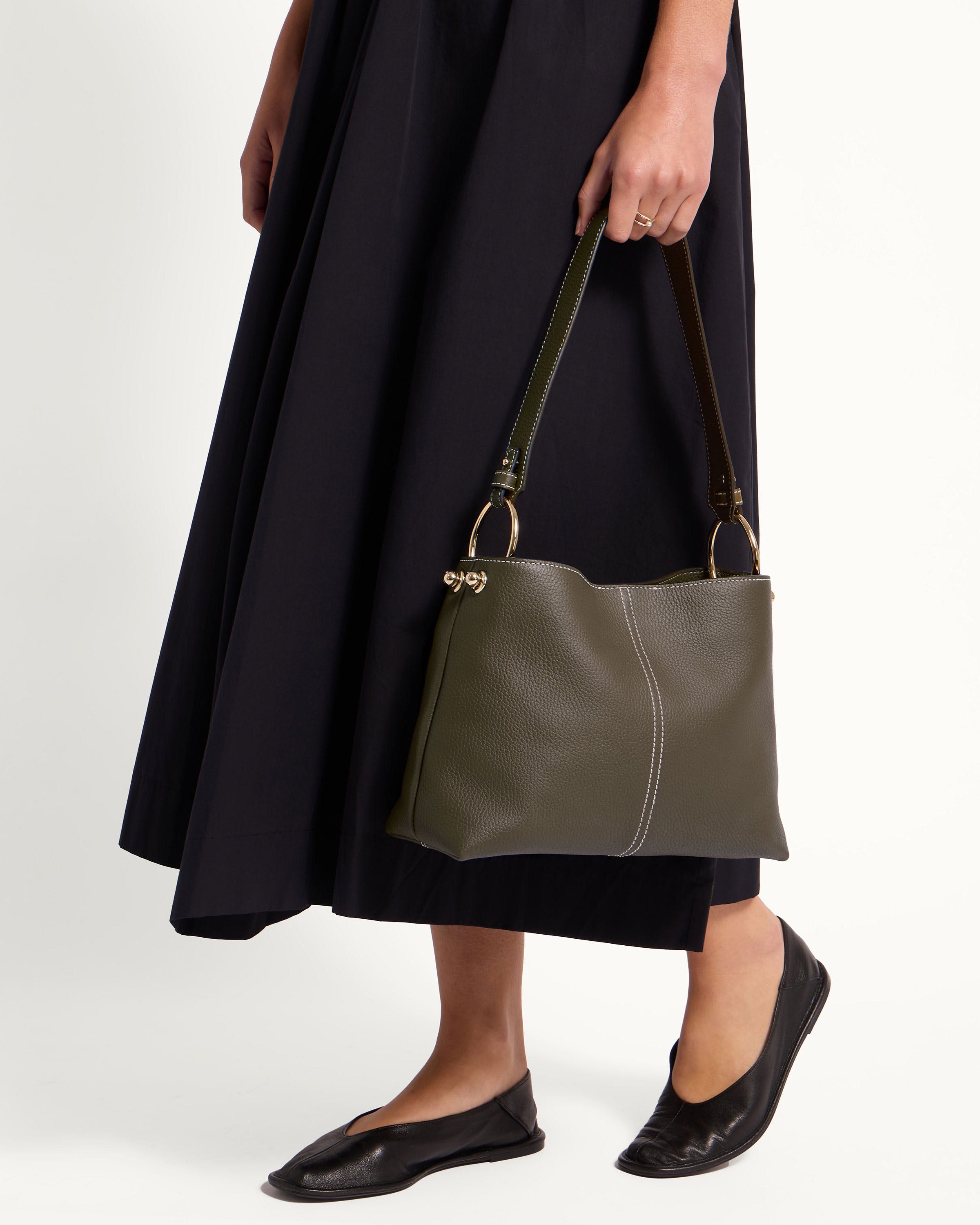 【STRATHBERRY】日本未入荷！Lana Hobo ラナ ホーボー Strathberry - Lana Hobo - Black