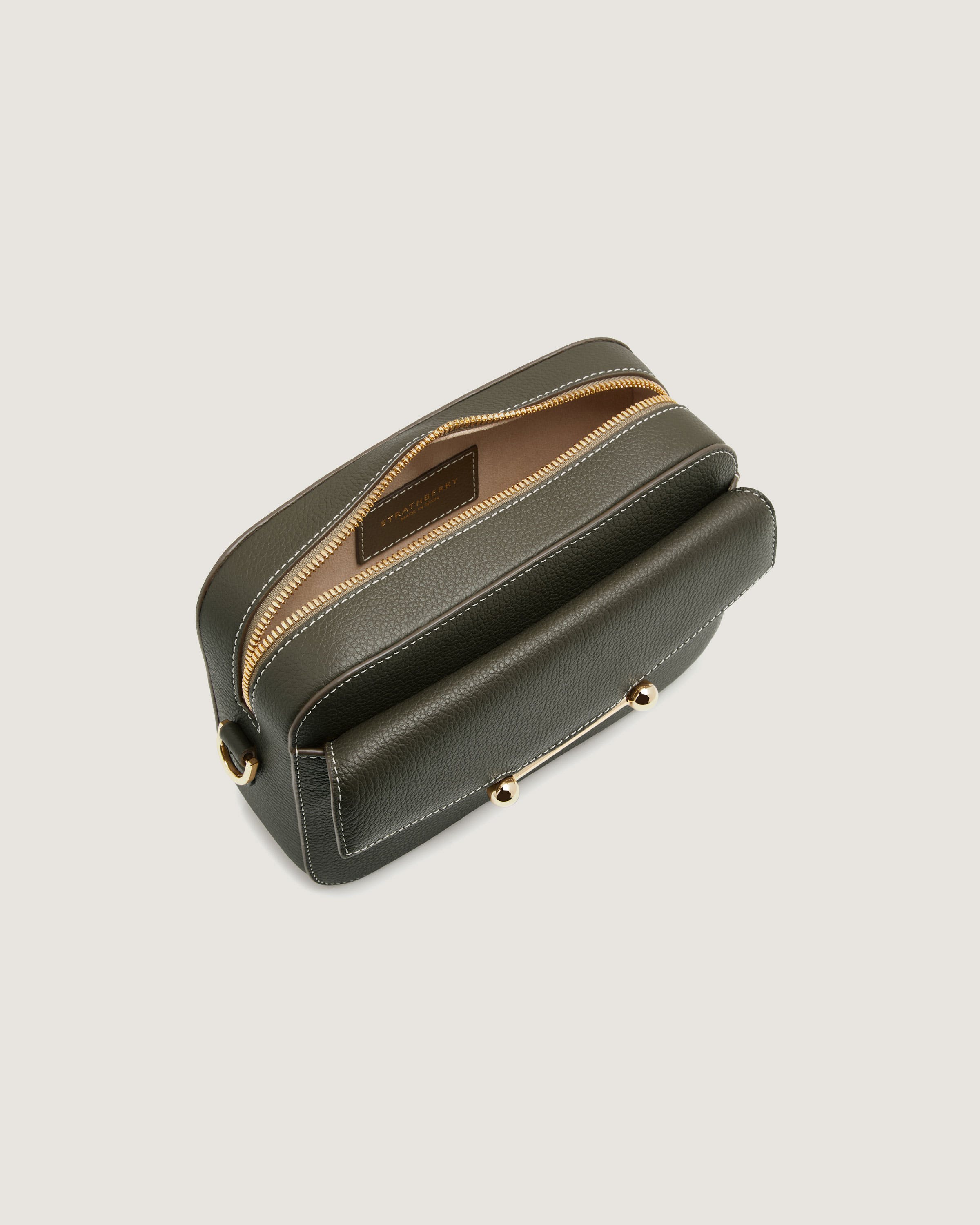 ☆sweetch☆ CAMERA POUCH 001 Olive Green CT-073-OG Strathberry - Mosaic Camera - Green