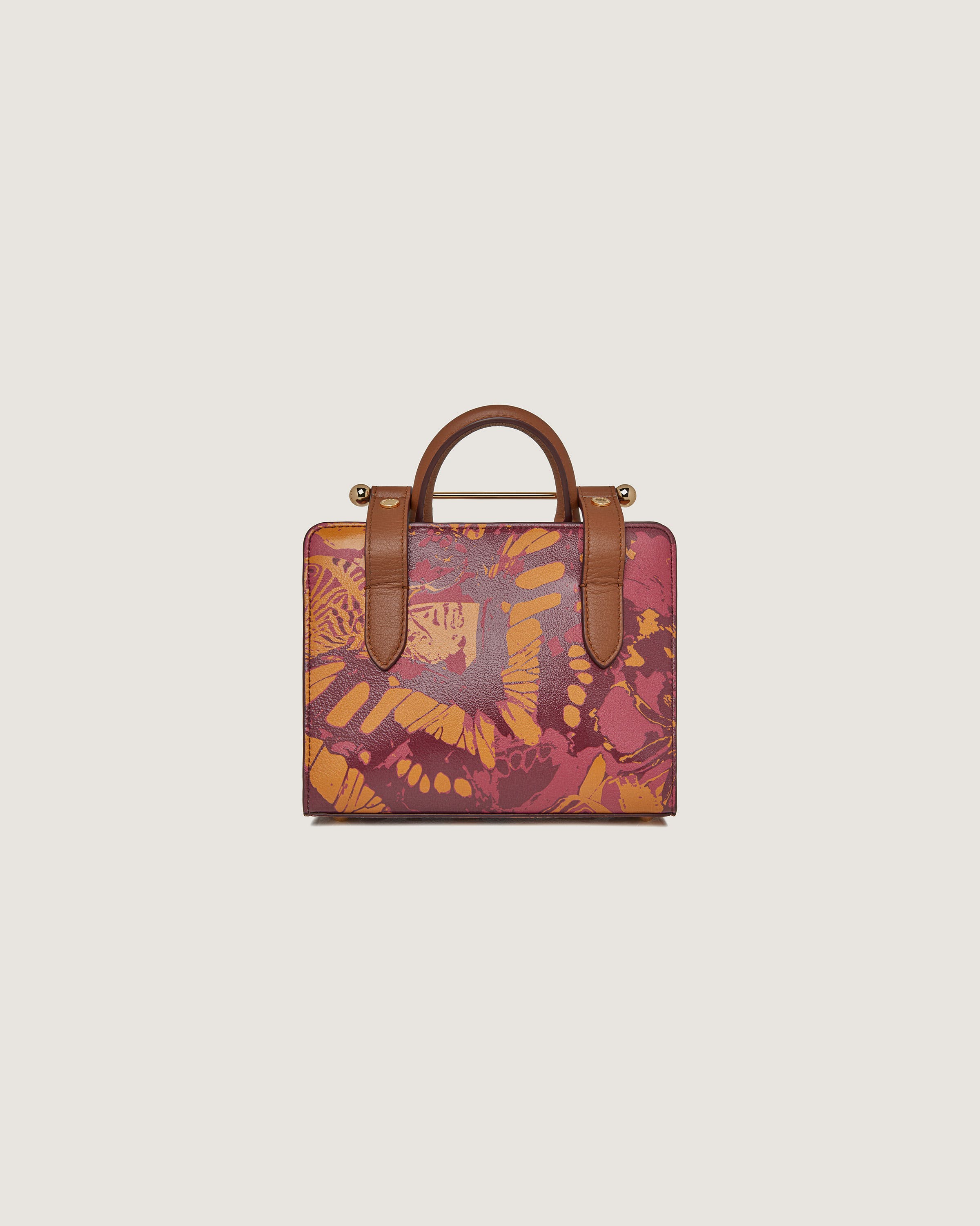 Strathberry - Nano Tote - Top Handle Leather Mini Tote Bag