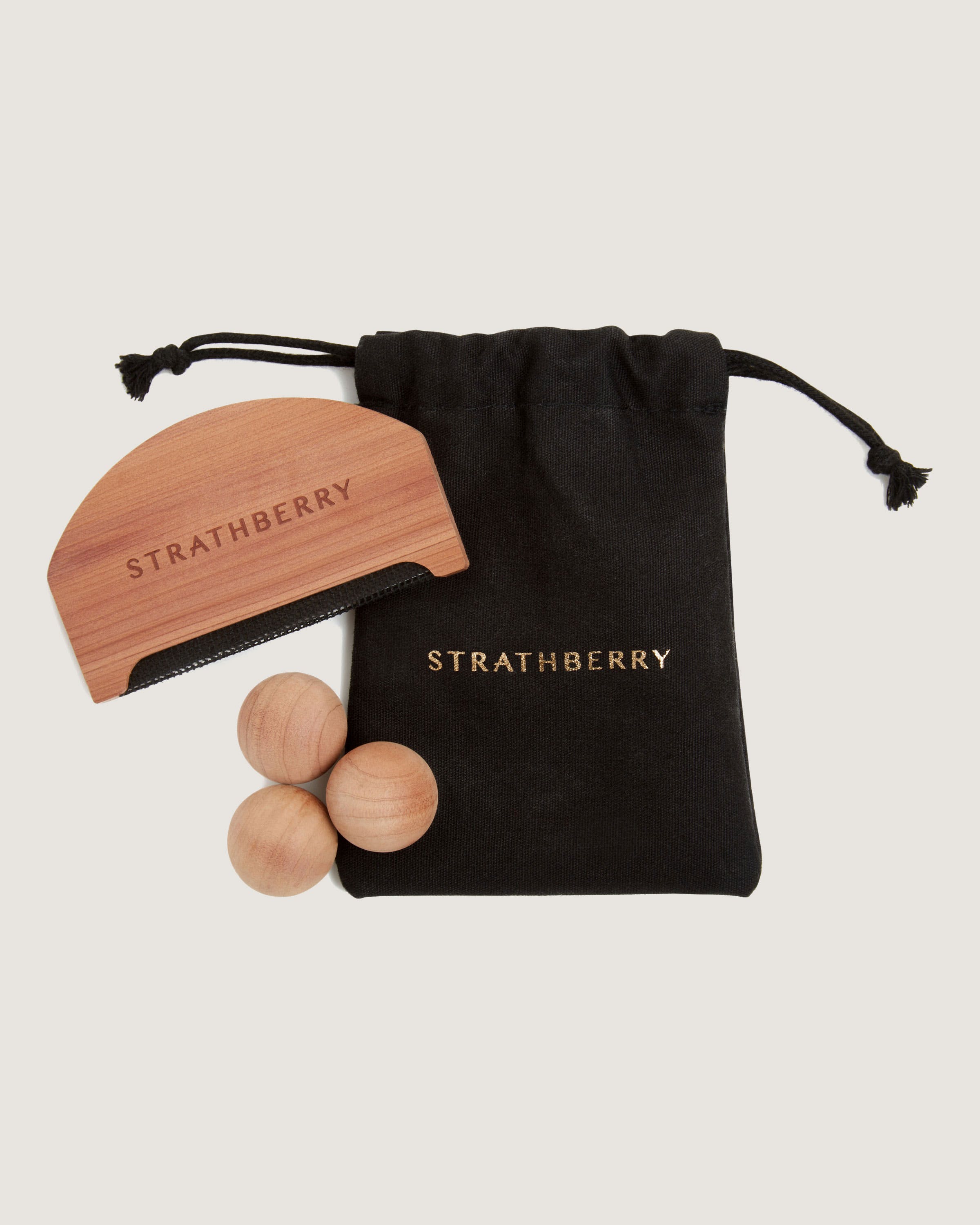 【STRATHBERRY】CASHMERE CARE KIT カシミヤ ケア キット Strathberry - Cashmere Care Kit - Brown