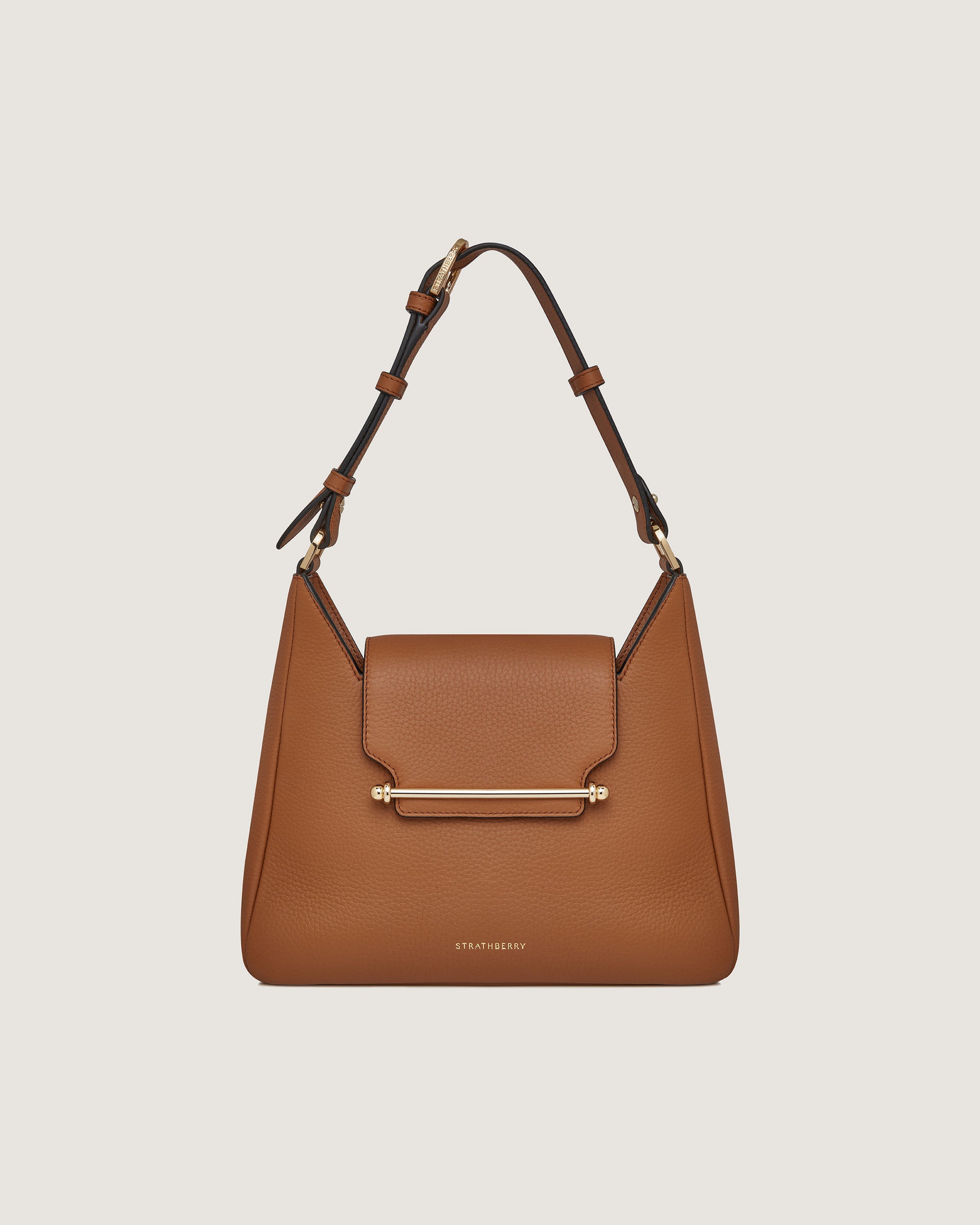 STRATHBERRY◆MULTREES HOBO ショルダーバッグ【送料関税込】 ストラスベリー - Multrees Hobo - タン | Strathberry 日本 / Japan