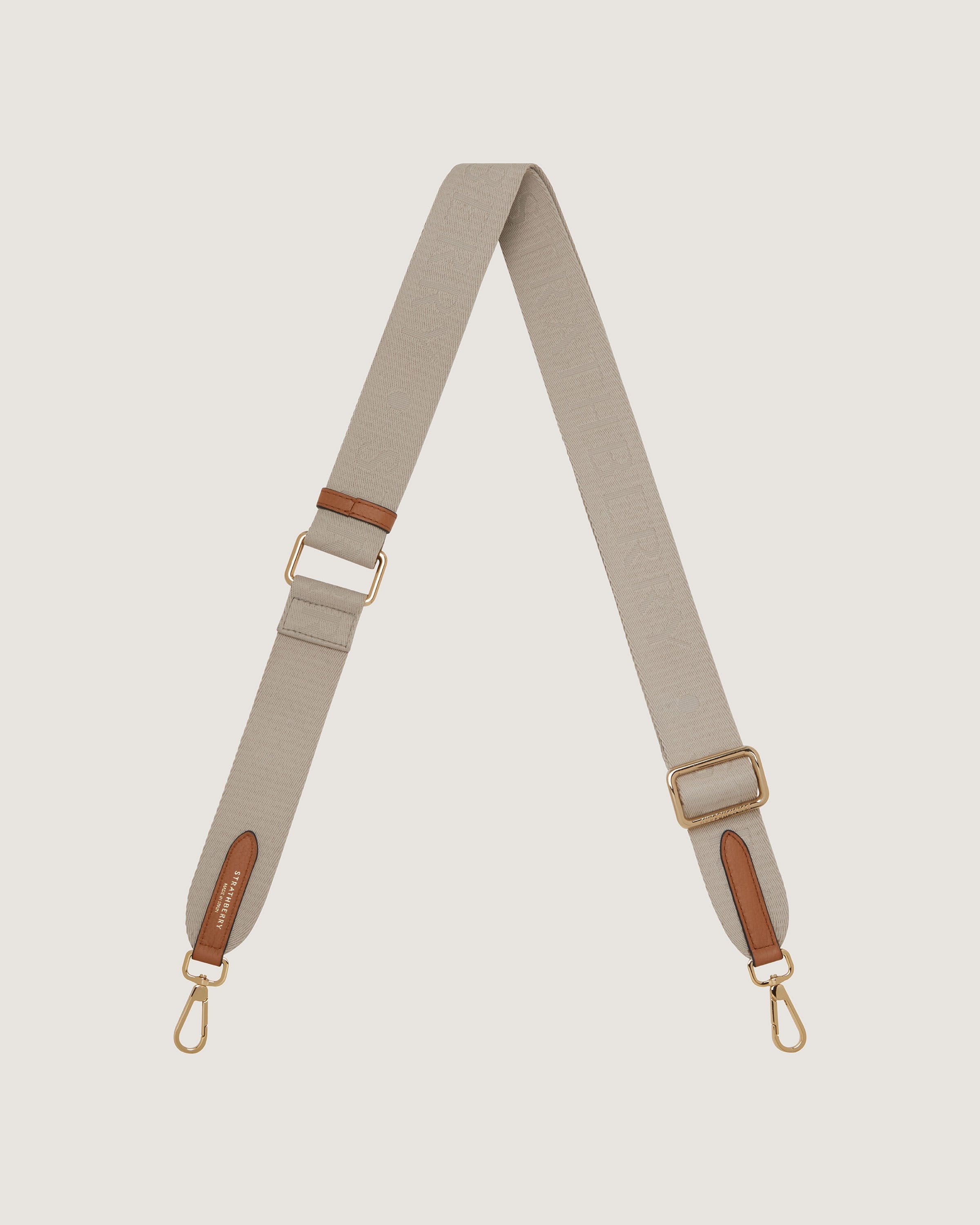 Strathberry - Adjustable Webbing Strap - Natural