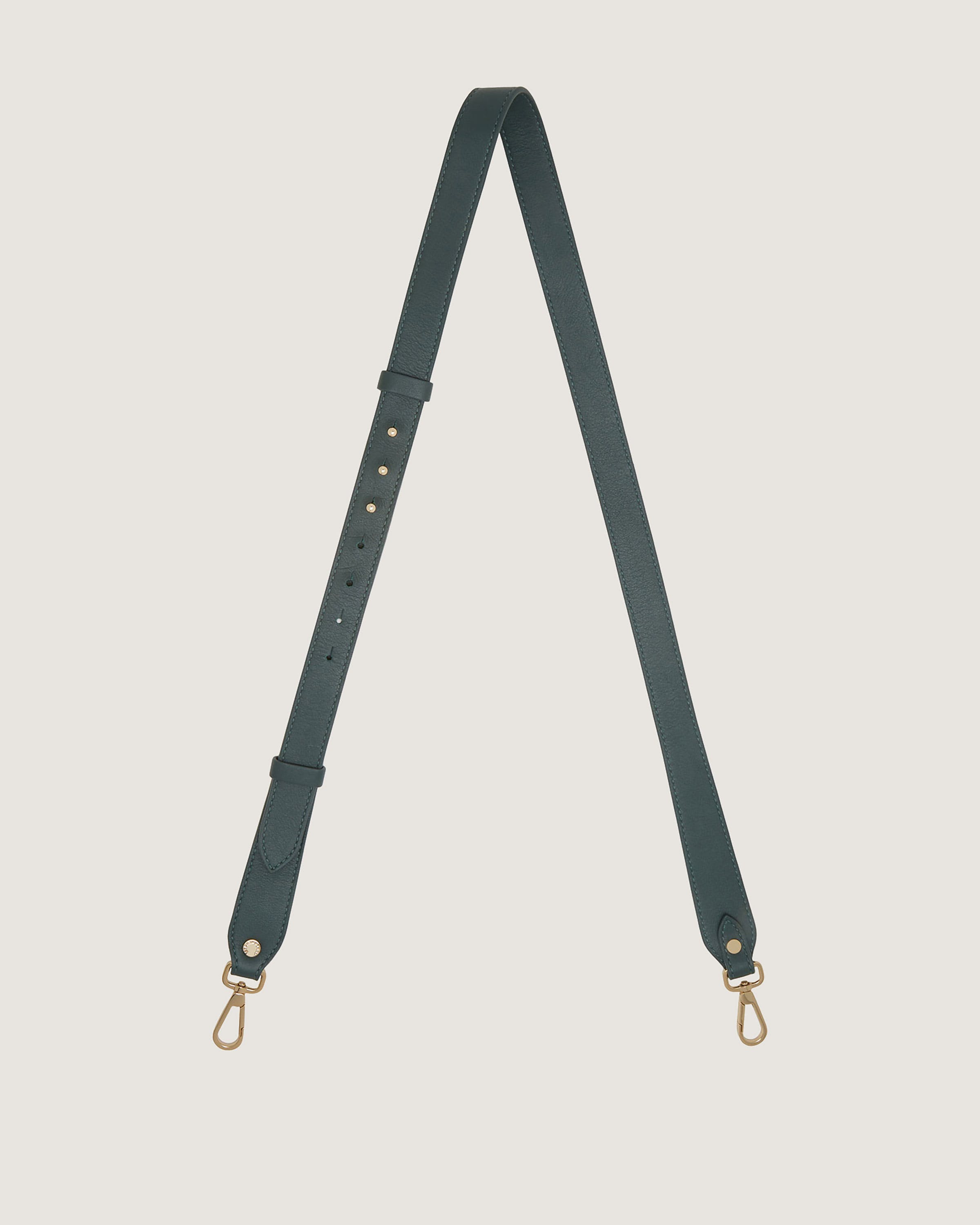 高品質なレザーストラップ FENDER Monogram Leather Strap Black